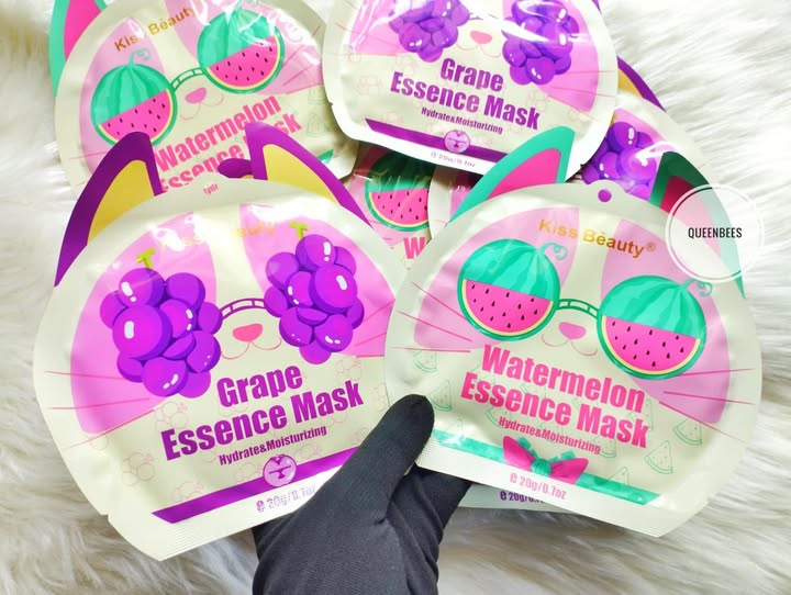 Kiss Beauty Essence Mask Water Mellon Flavour