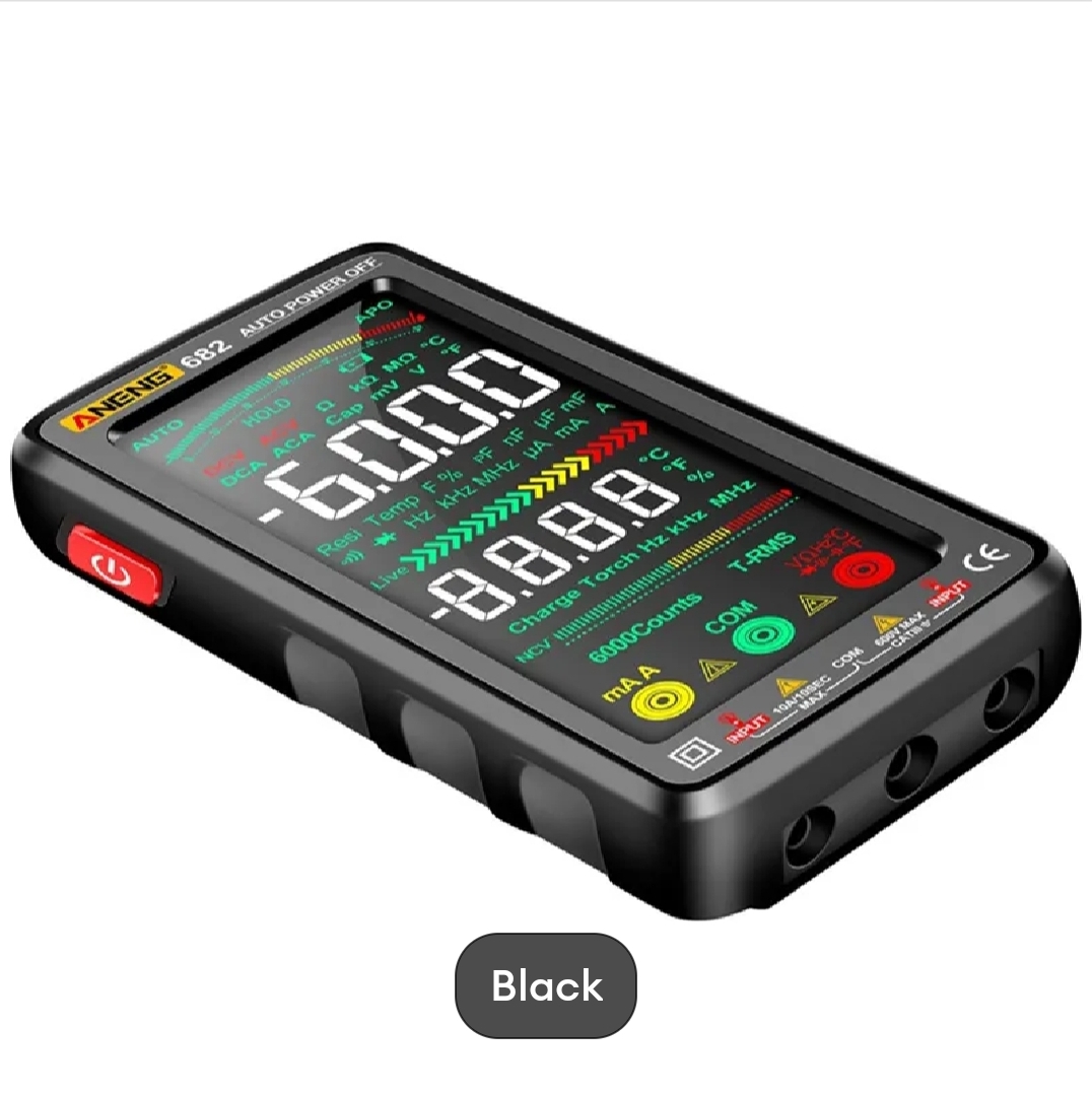 ANENG 682 Smart Digital Multimeter6000 Counts | TRMS | Rechargeable Touch Screen Tester_img_1