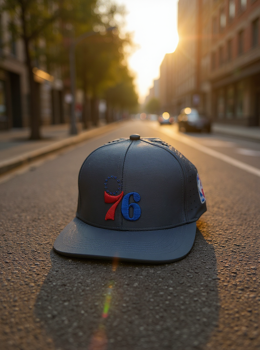 Premium 76 Embroidered Caps – Luxury Streetwear Flat Brim | 4 Unique Colors by Brandz X_img_7