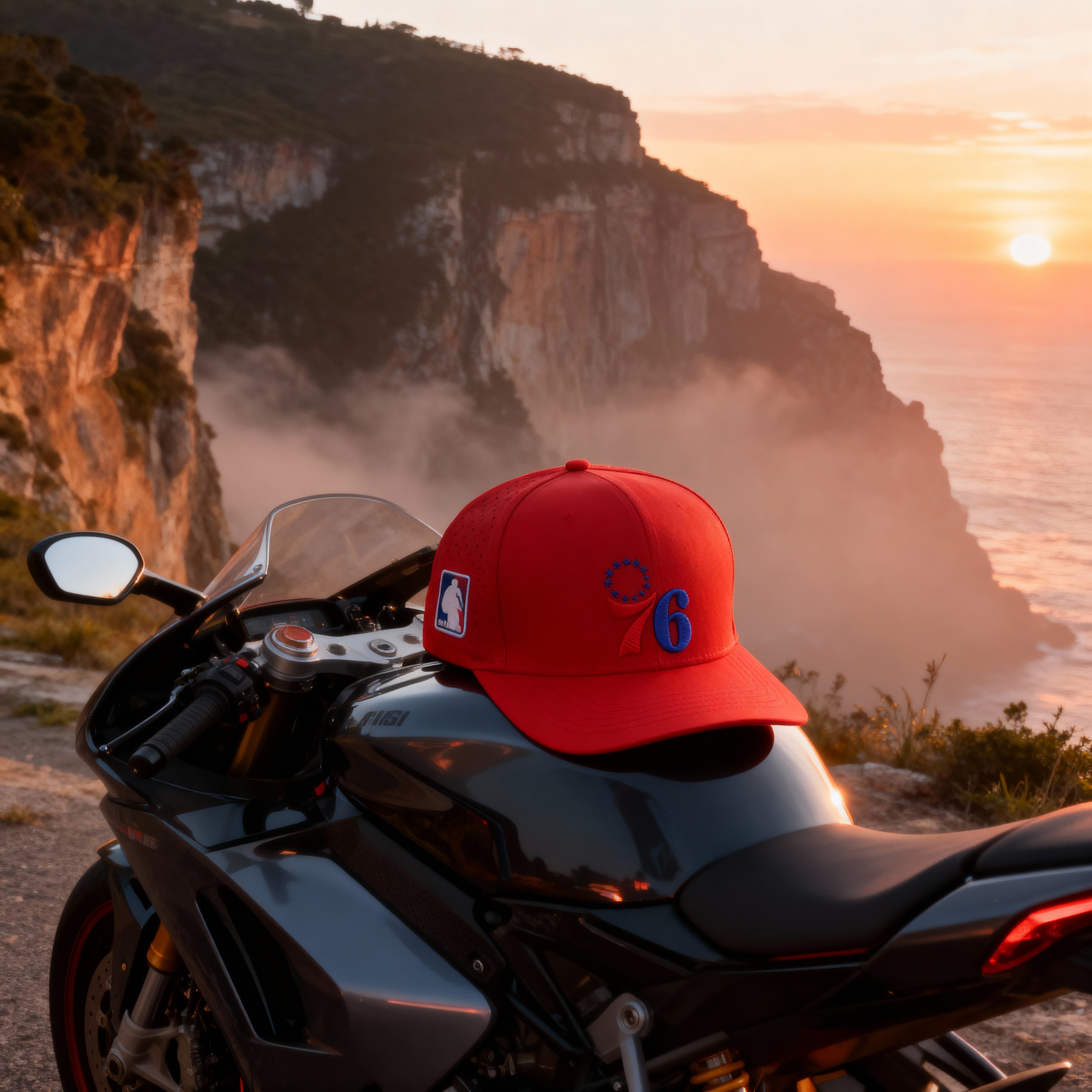 Premium 76 Embroidered Caps – Luxury Streetwear Flat Brim | 4 Unique Colors by Brandz X_img_10