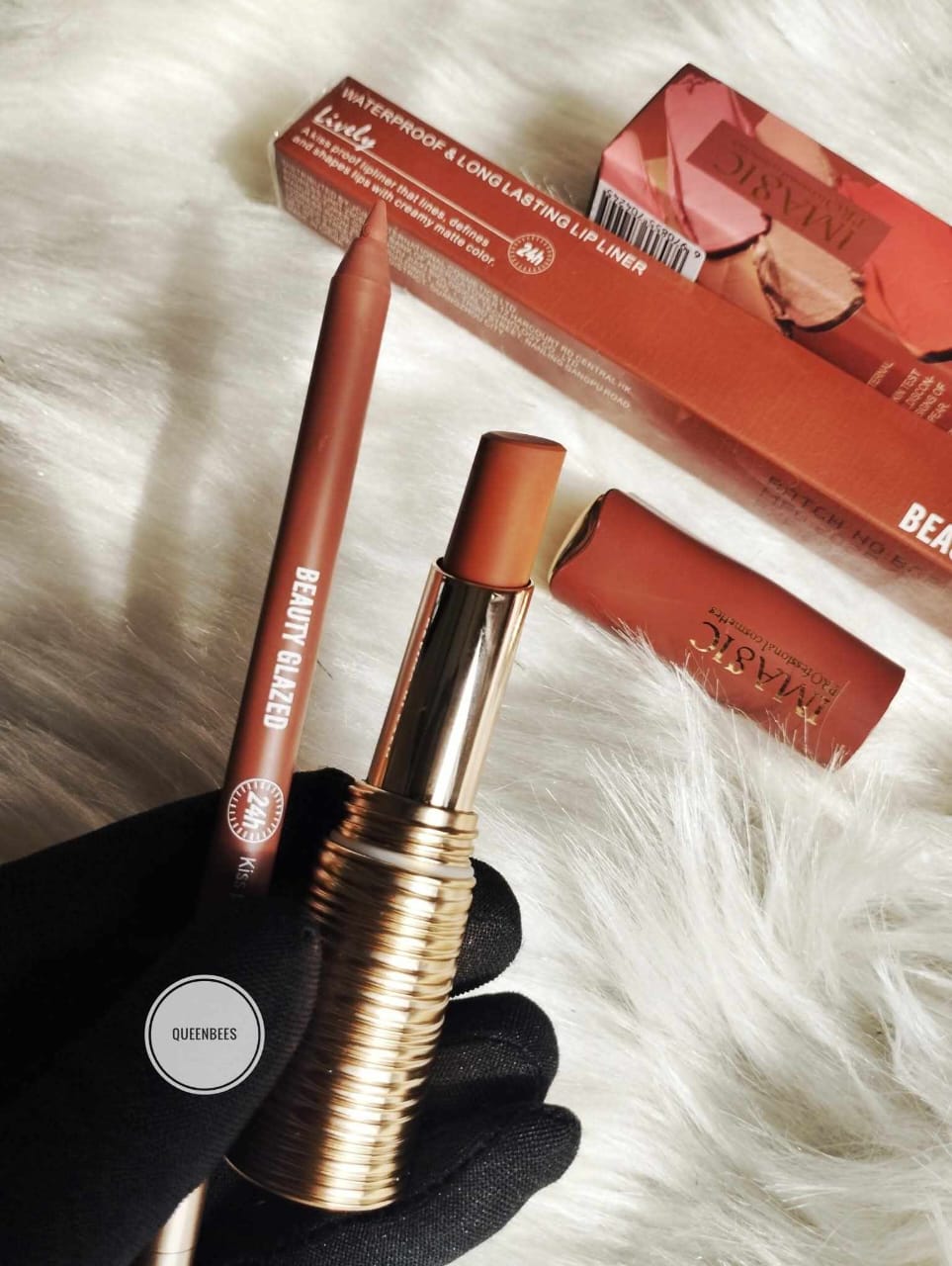 Imagic Lipstick & Beauty Glazed Long Lasting Lipliner