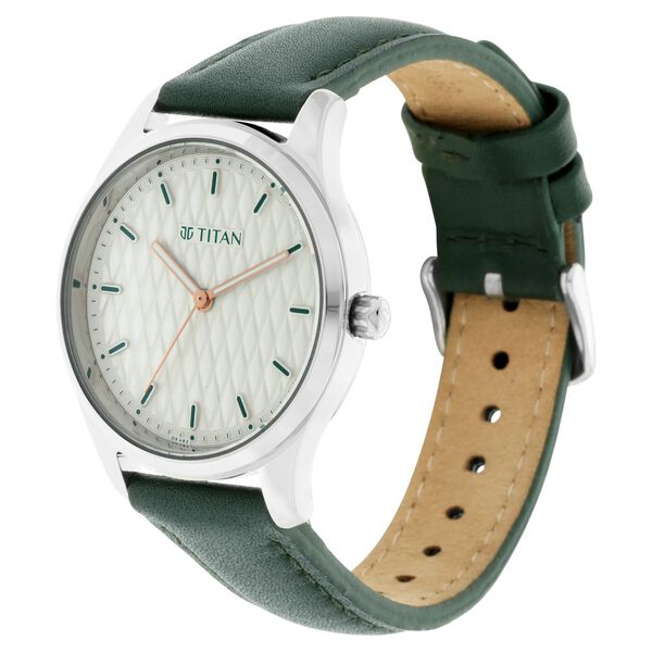 TITAN Women’s Leather Strap Analog Watch - 2639SL04_img_2