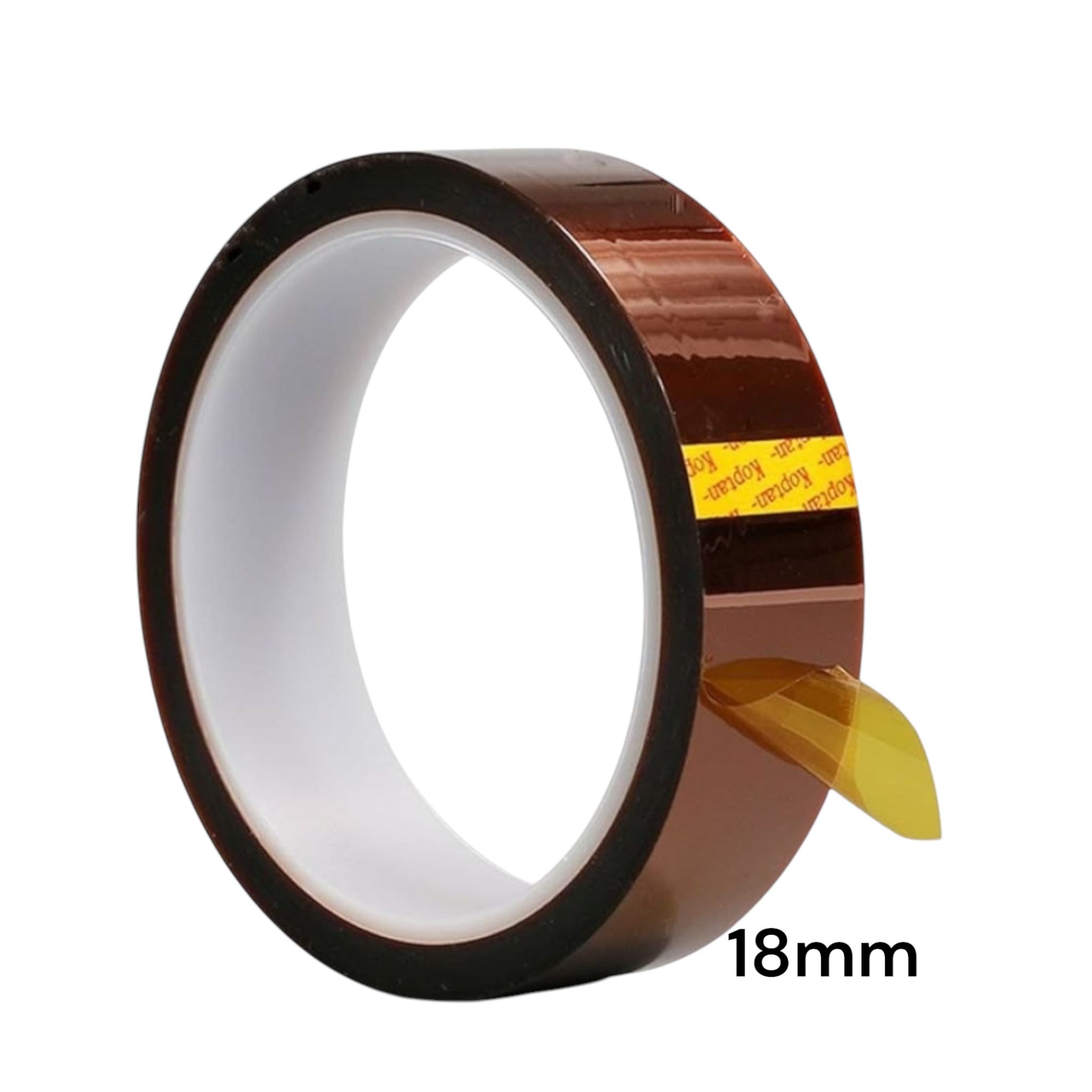 18mm 33M Kapton Tape | High Temperature Polyimide Heat Resistant Tape for Soldering & Electronics_img_0