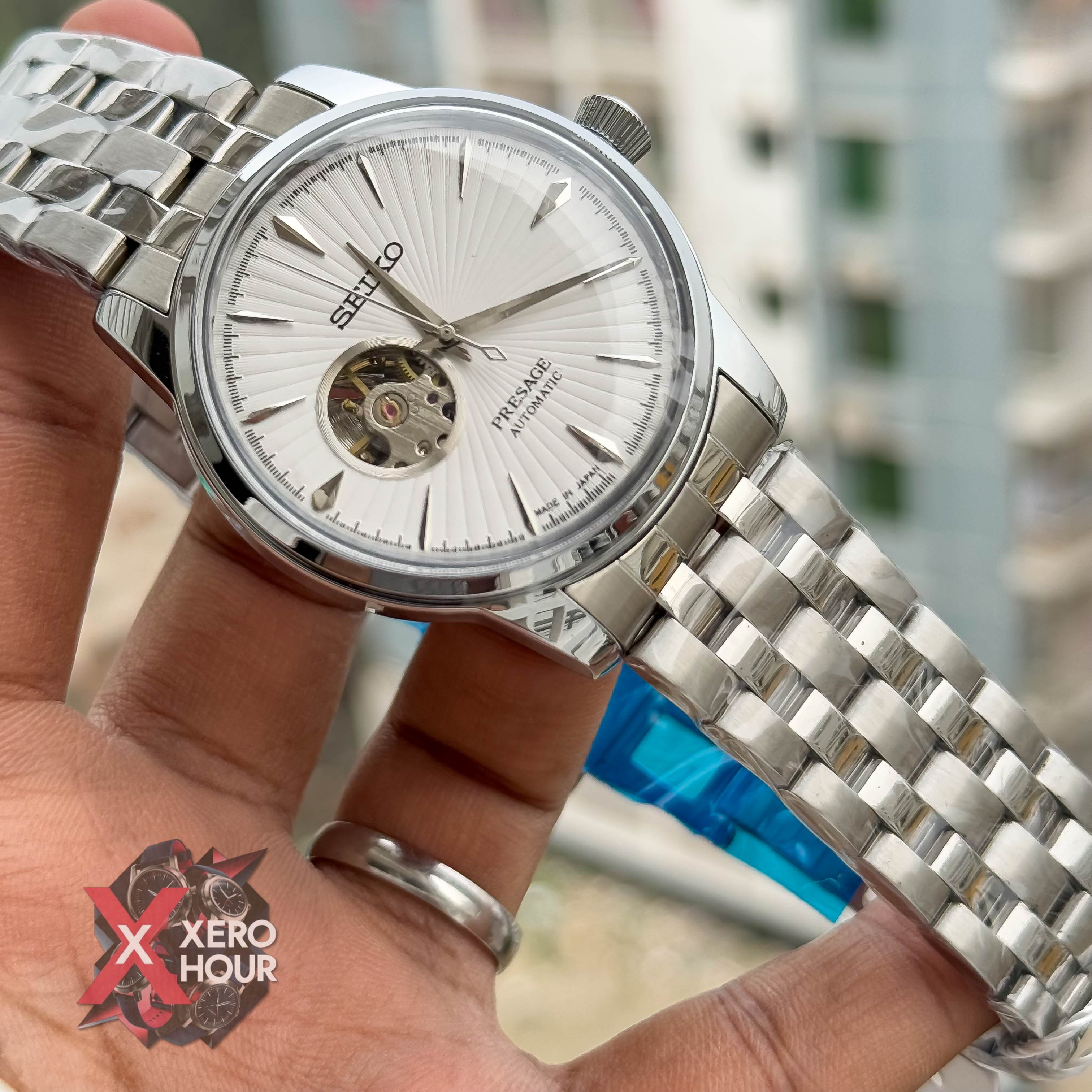 SEIKO Presage| AUTOMATIC | SINGLE TONE | White DIAL