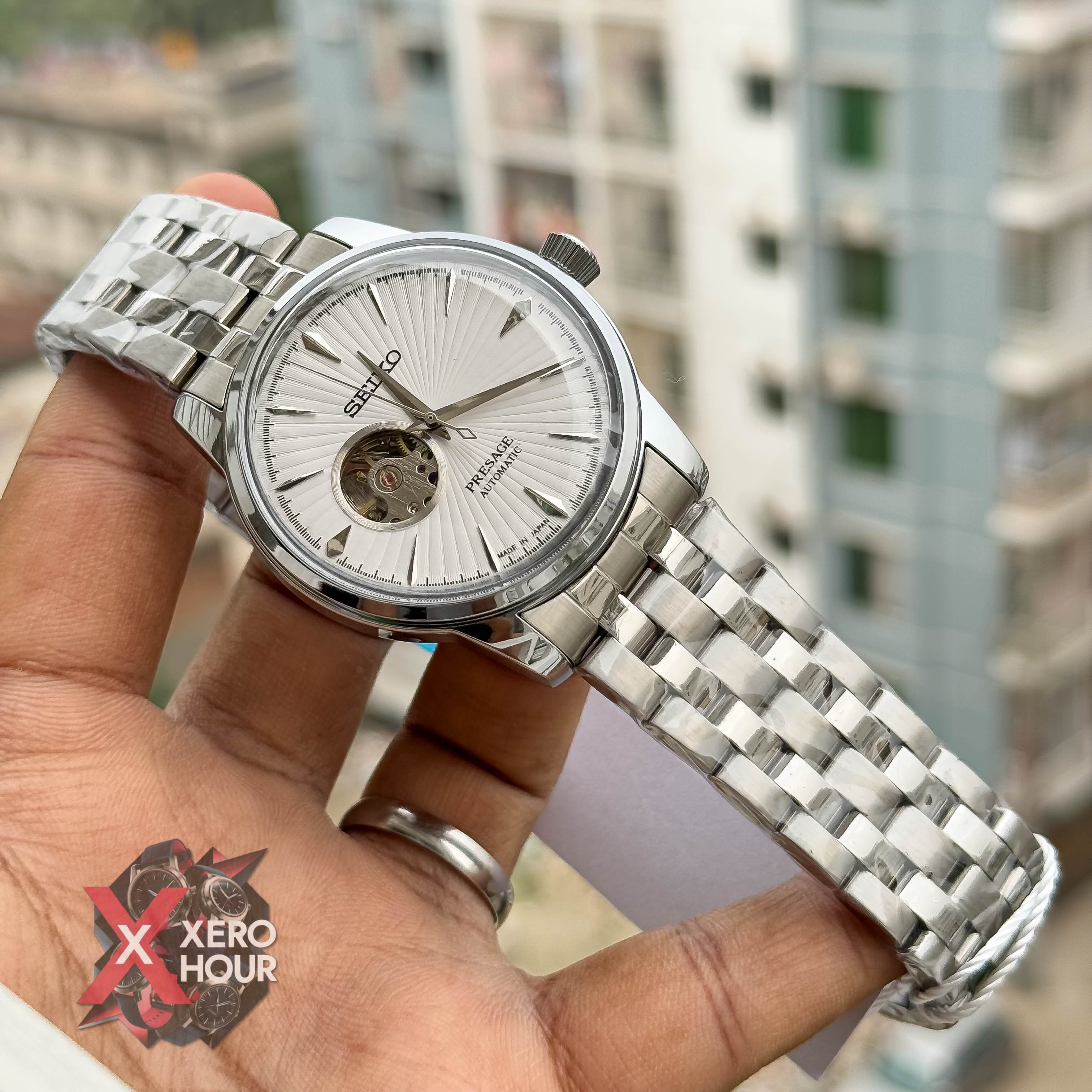 SEIKO Presage| AUTOMATIC | SINGLE TONE | White DIAL_img_2