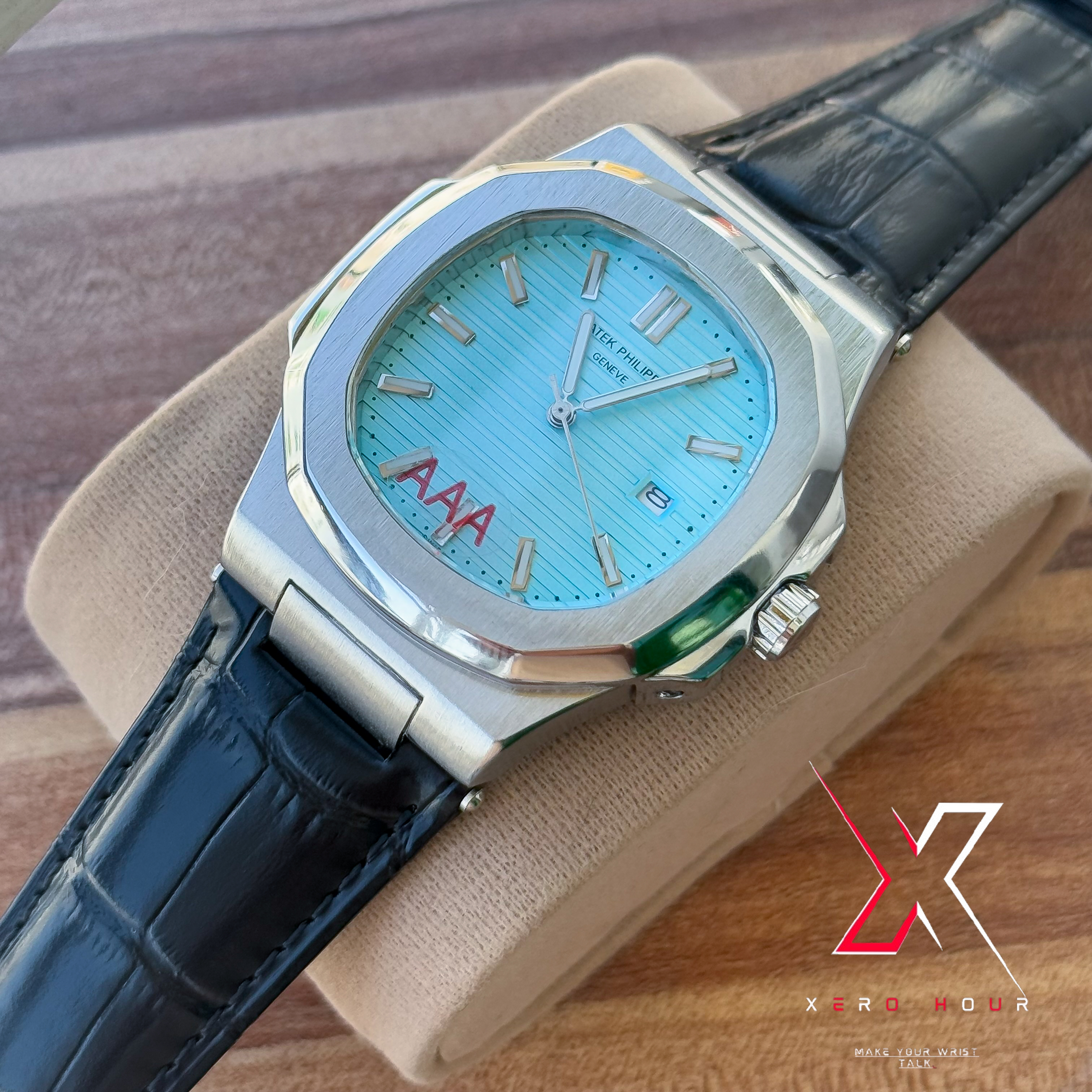 Patek philippe | AA grade | Leather betl | Tiffany Dial