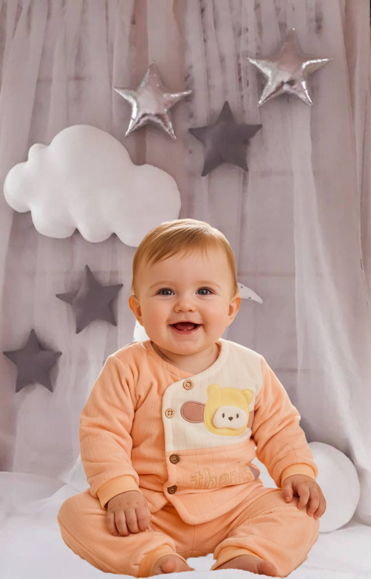 বেবি শীতকালীন থার্মাল প্রিমিয়াম সেট ০– ১২ মাস (২ পিস) - Image 2