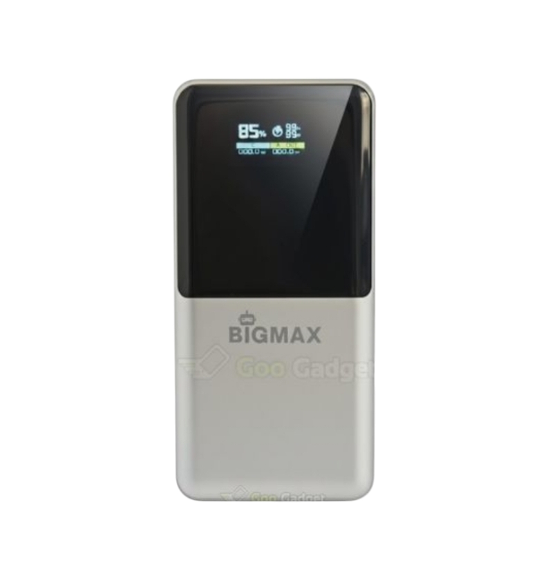 BIGMAX 10000mAh Power Bank Case with LED Display | DIY Power Bank Enclosure (Dual USB + Type-C Input)