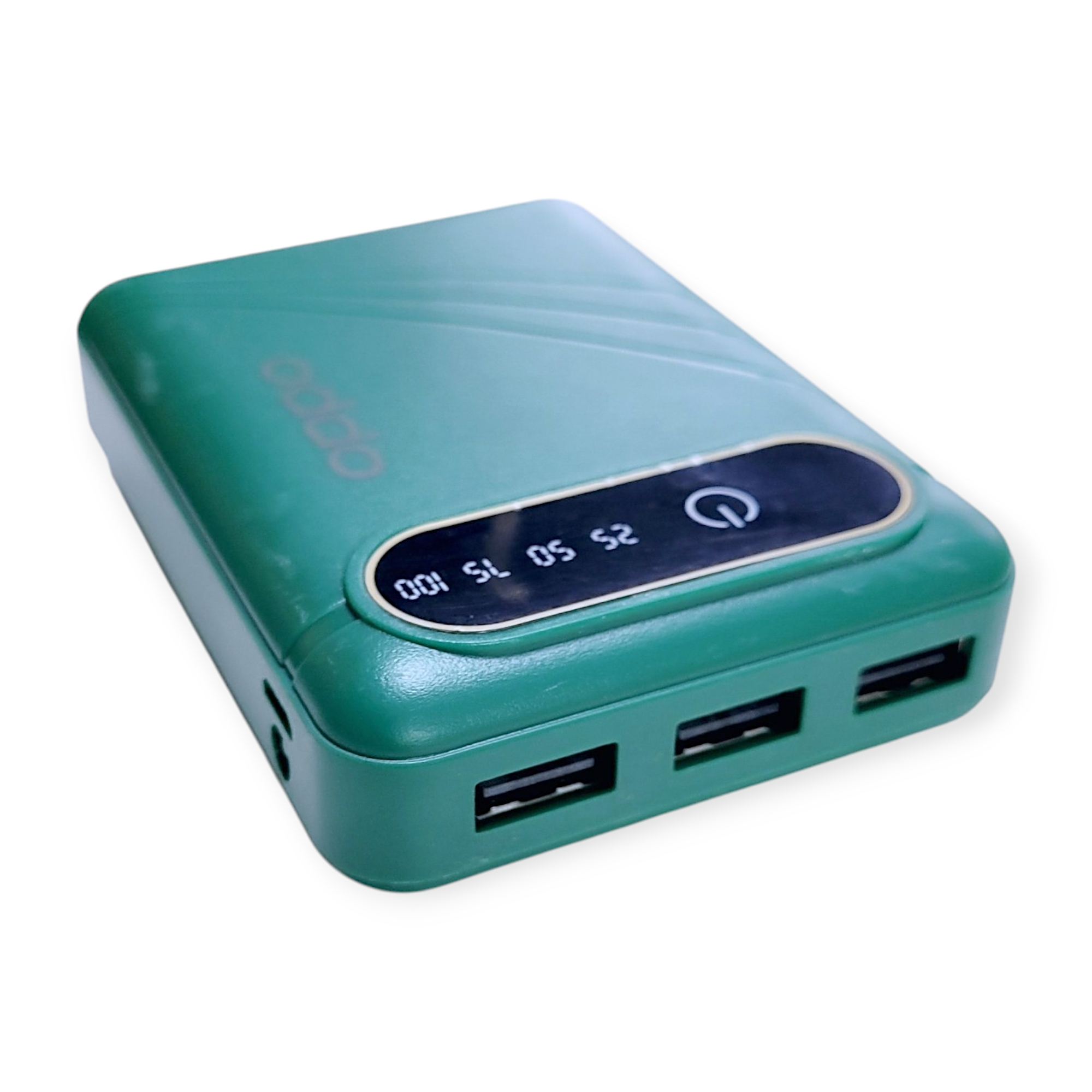 3×18650 Power Bank Case with LED Indicator | Triple USB Output DIY Rechargeable Battery Enclosure (White / Green / Black)_img_1