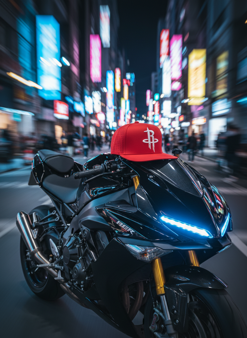 Premium Rockets Logo Cap – Adjustable, Breathable Sports Streetwear Hat by Brandz X_img_9