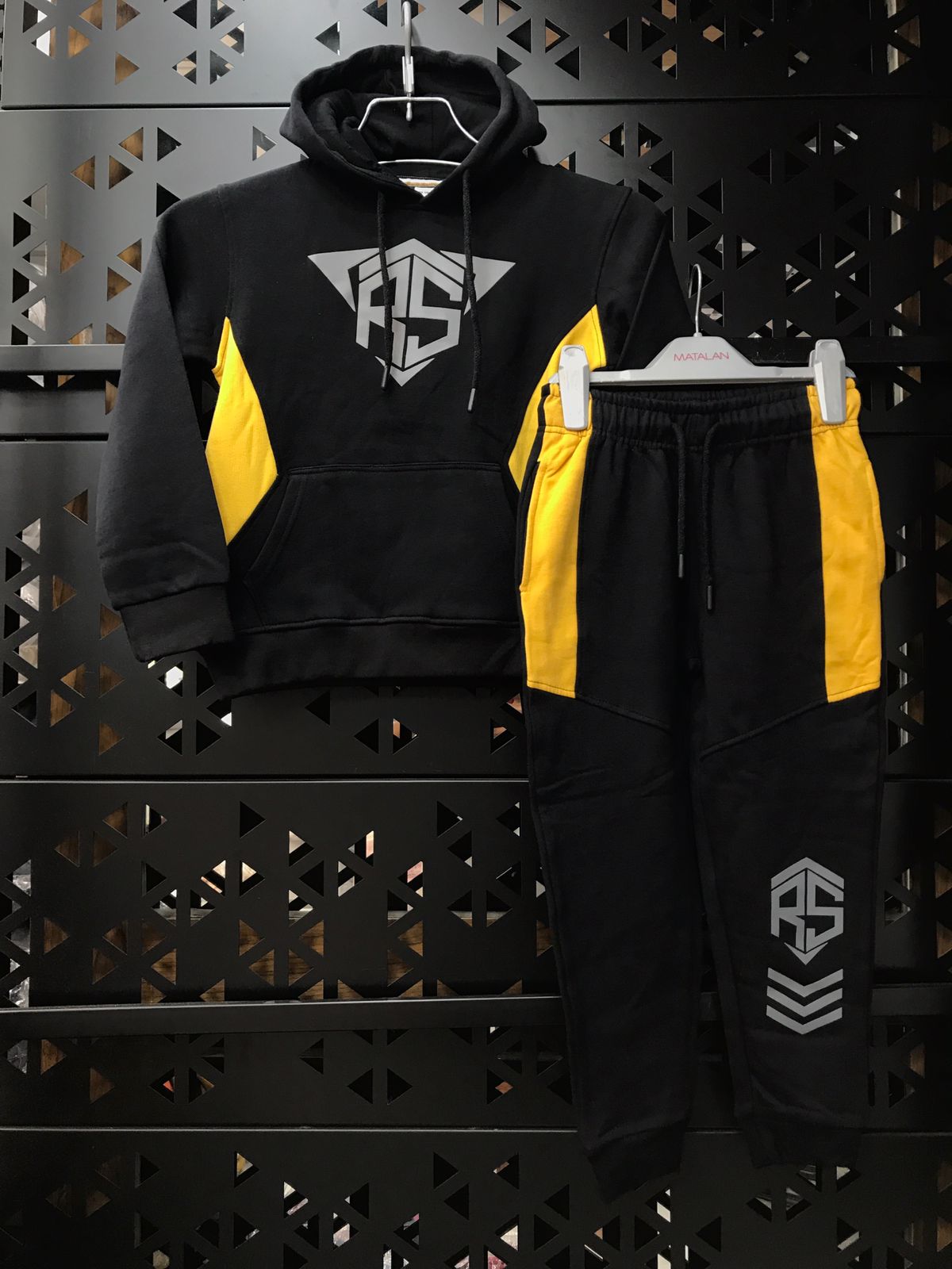 RS Black Hoodie Set - Image 4