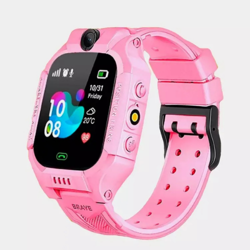 Smartberry C002 Kids GPS + Calling Smart Watch – Pink Color