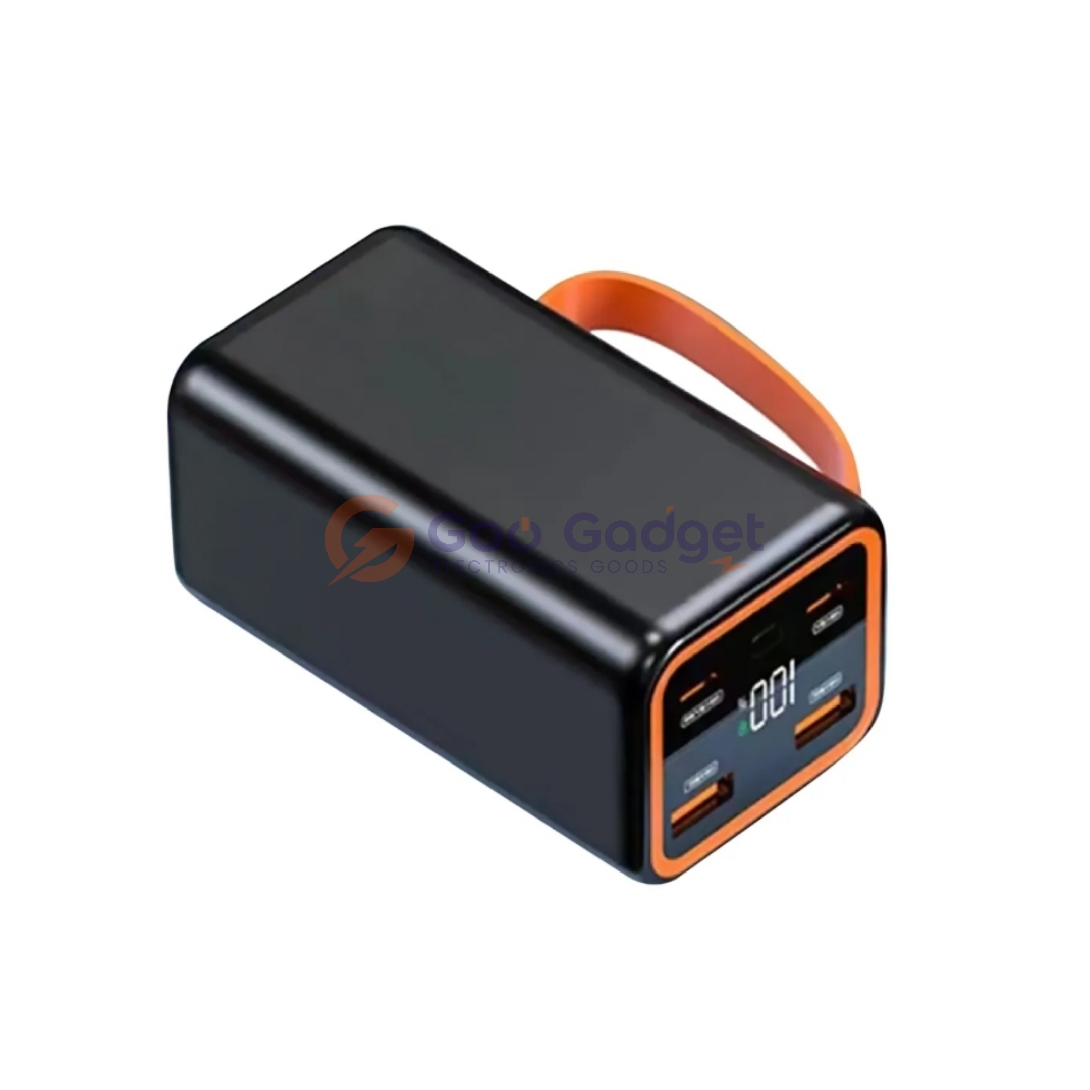 Dual USB + Type-C 5V Power Bank Case | 4-Slot 21700 Battery Holder | DIY Detachable Power Bank Shell (No Battery Included)