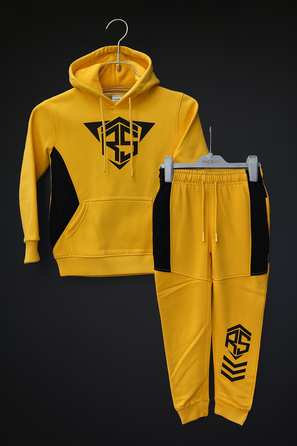 Kids Hoddie set ( RS Yellow) - Image 1