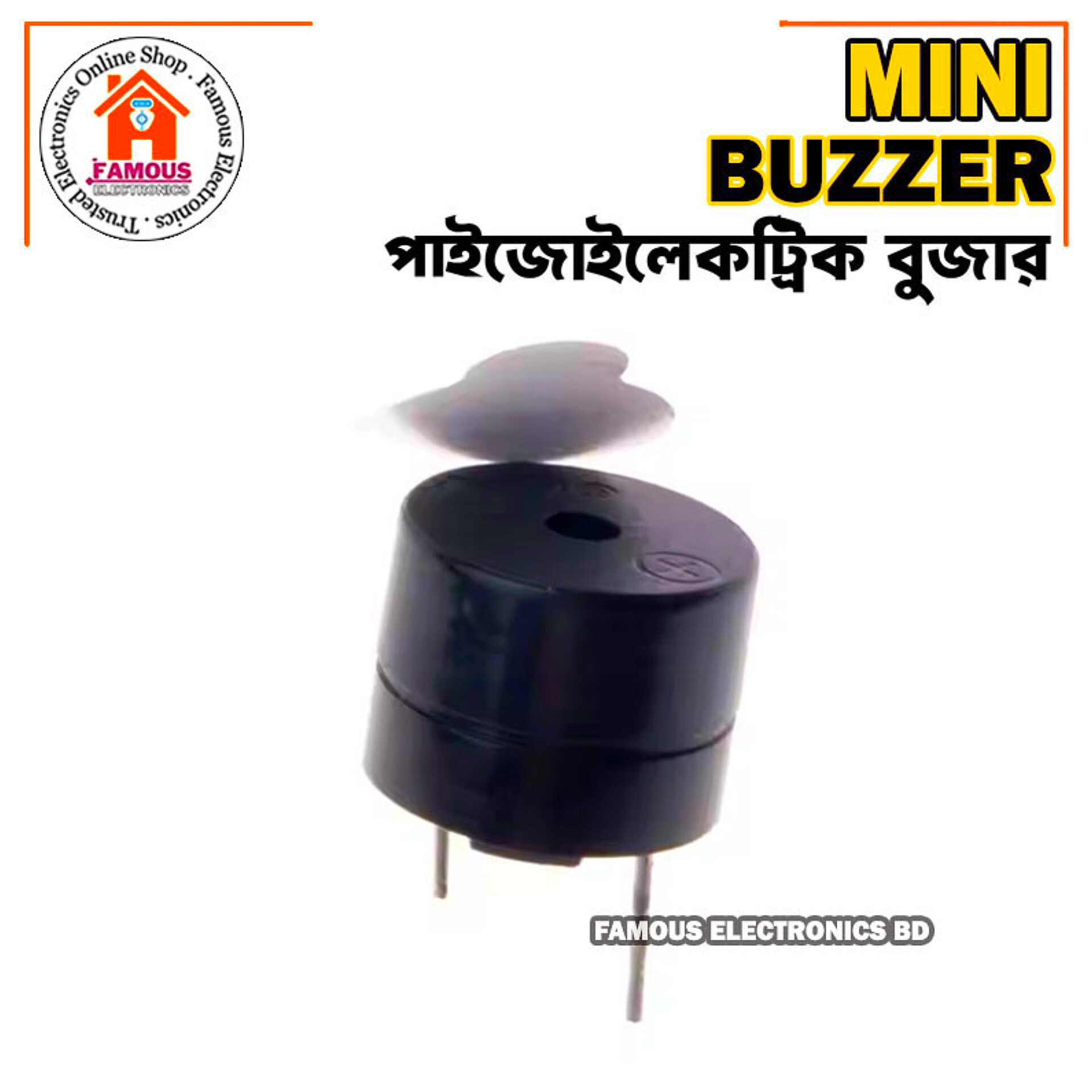 1PCS - Buzzer Alarm 5V to 12V Active Piezo Sounder Speaker Buzzer_img_5