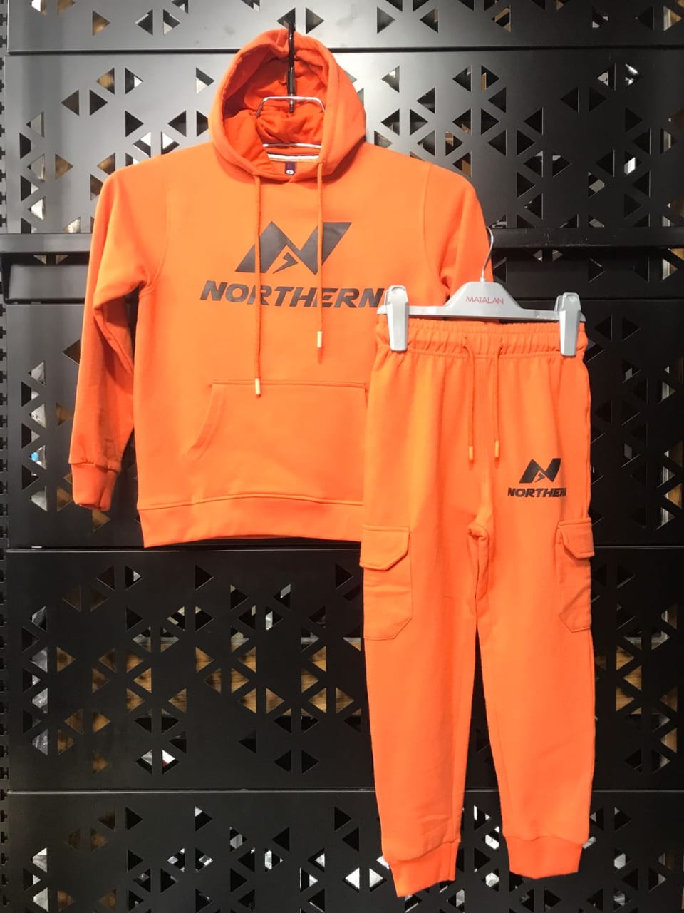 Kids Hoddie Set ( Northern Organge) - Image 4