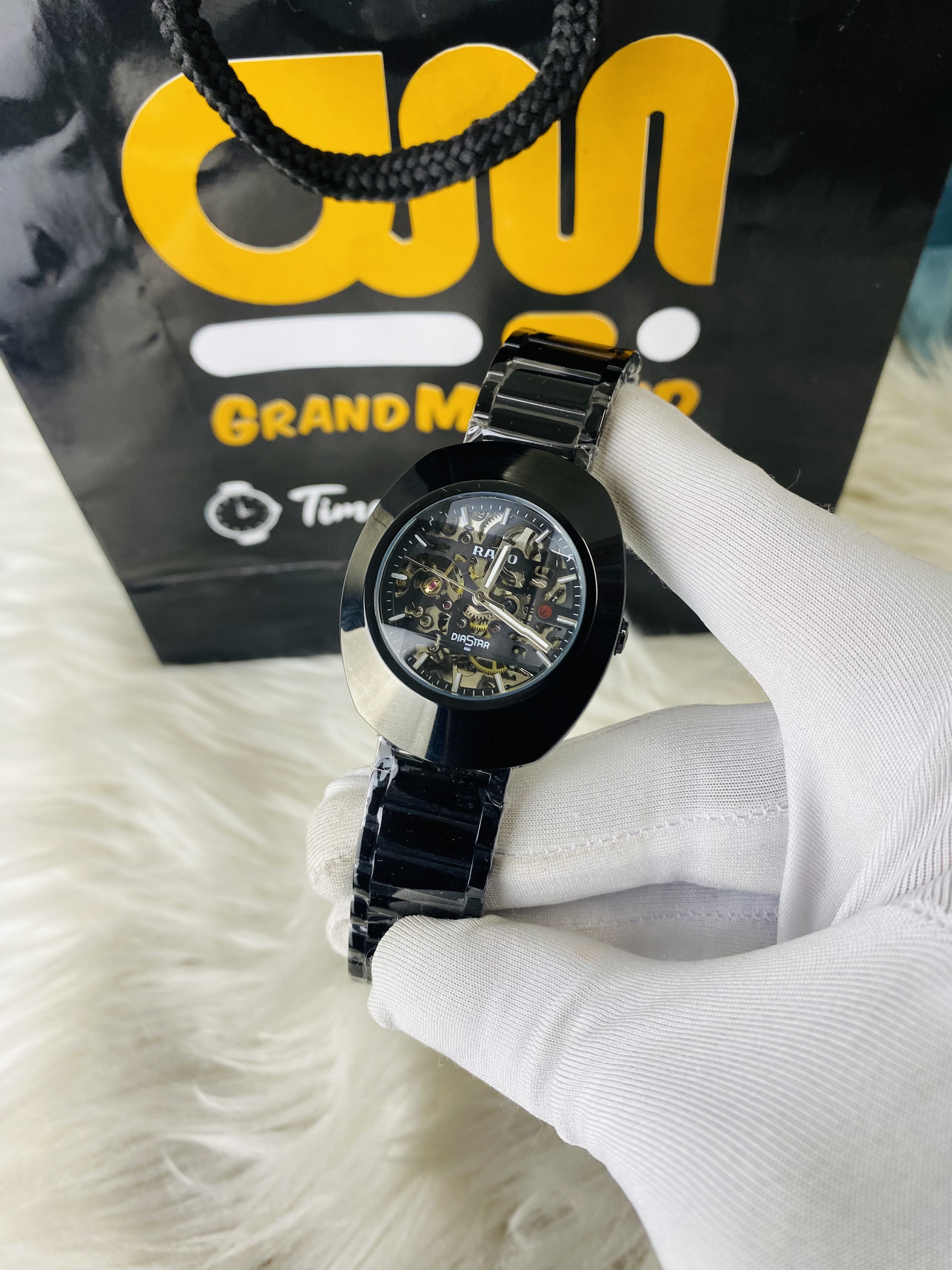 RADO FULL BLACK || AUTOMATIC || UNISEX WATCH