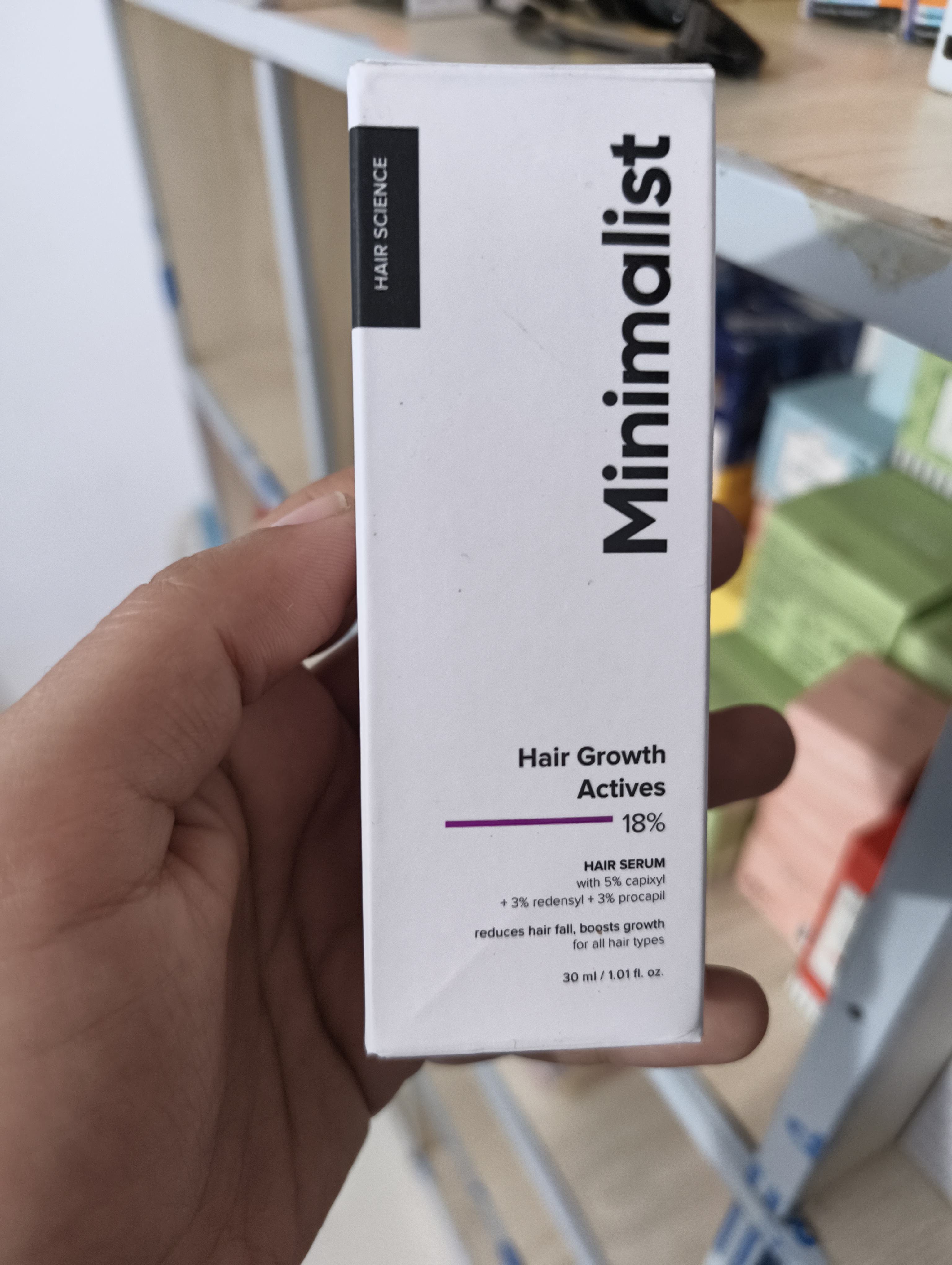 Minimalist Hair Growth Actives 18% Hair Serum - 30ml_img_1
