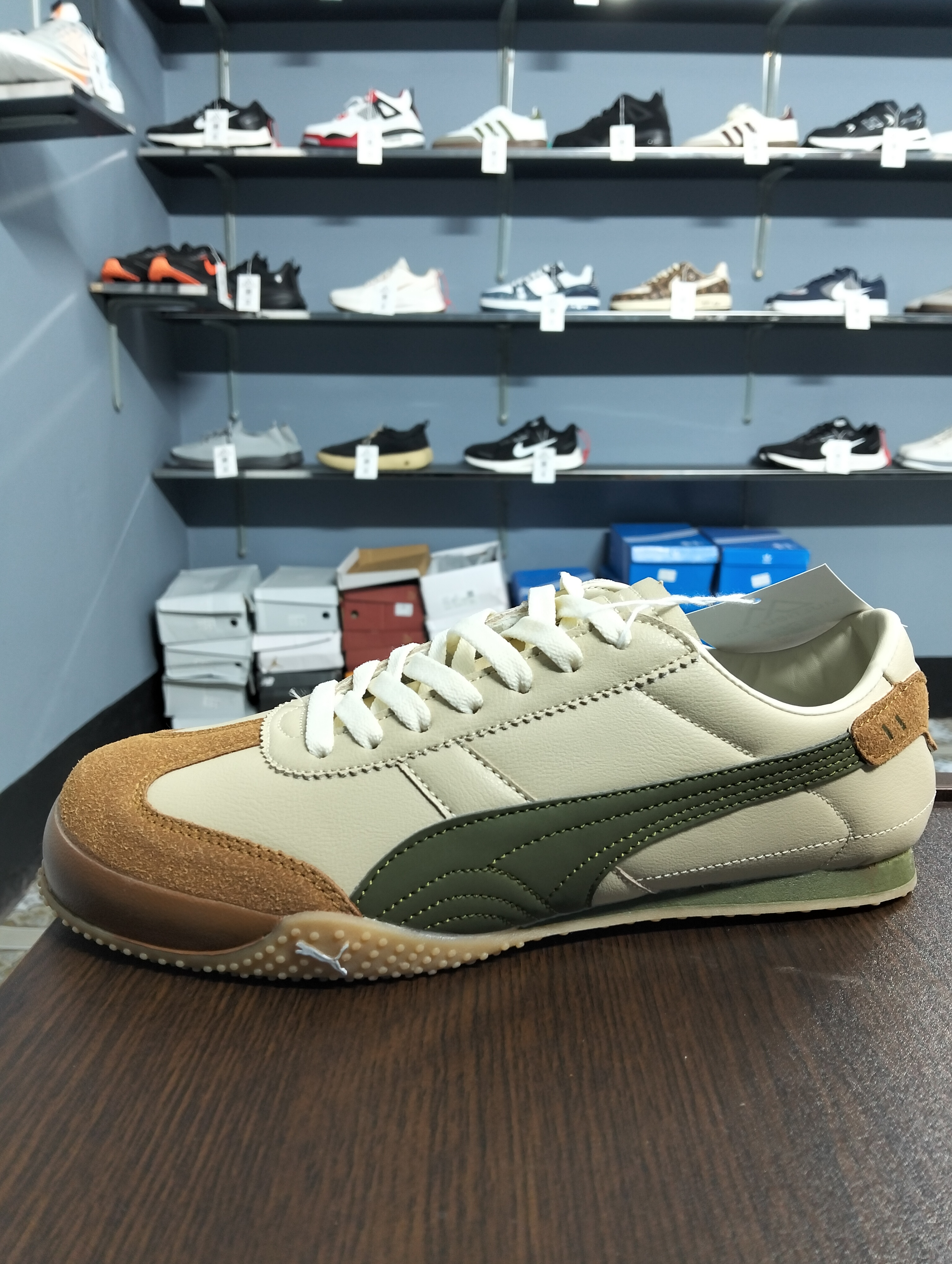 Puma Cream Olive