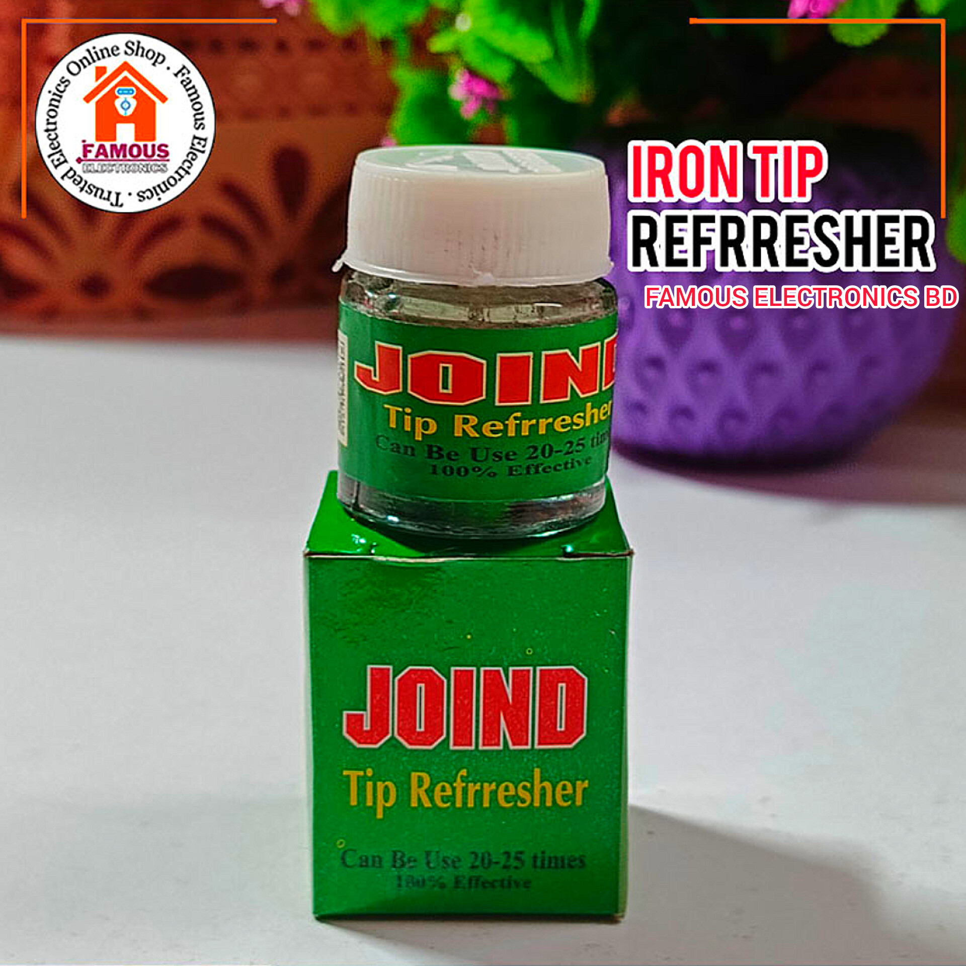 JOIND GN-9900 Soldering Iron Tip Refresher | Tip Cleaner & Restorer for Soldering Iron | 100% Effective up to 25 Uses_img_4