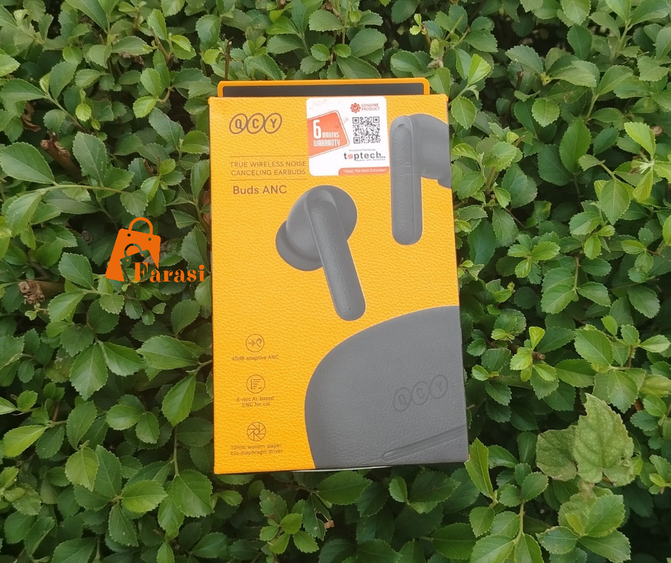 QCY Buds ANC HT15 45dB Adaptive ANC Wireless Earbuds