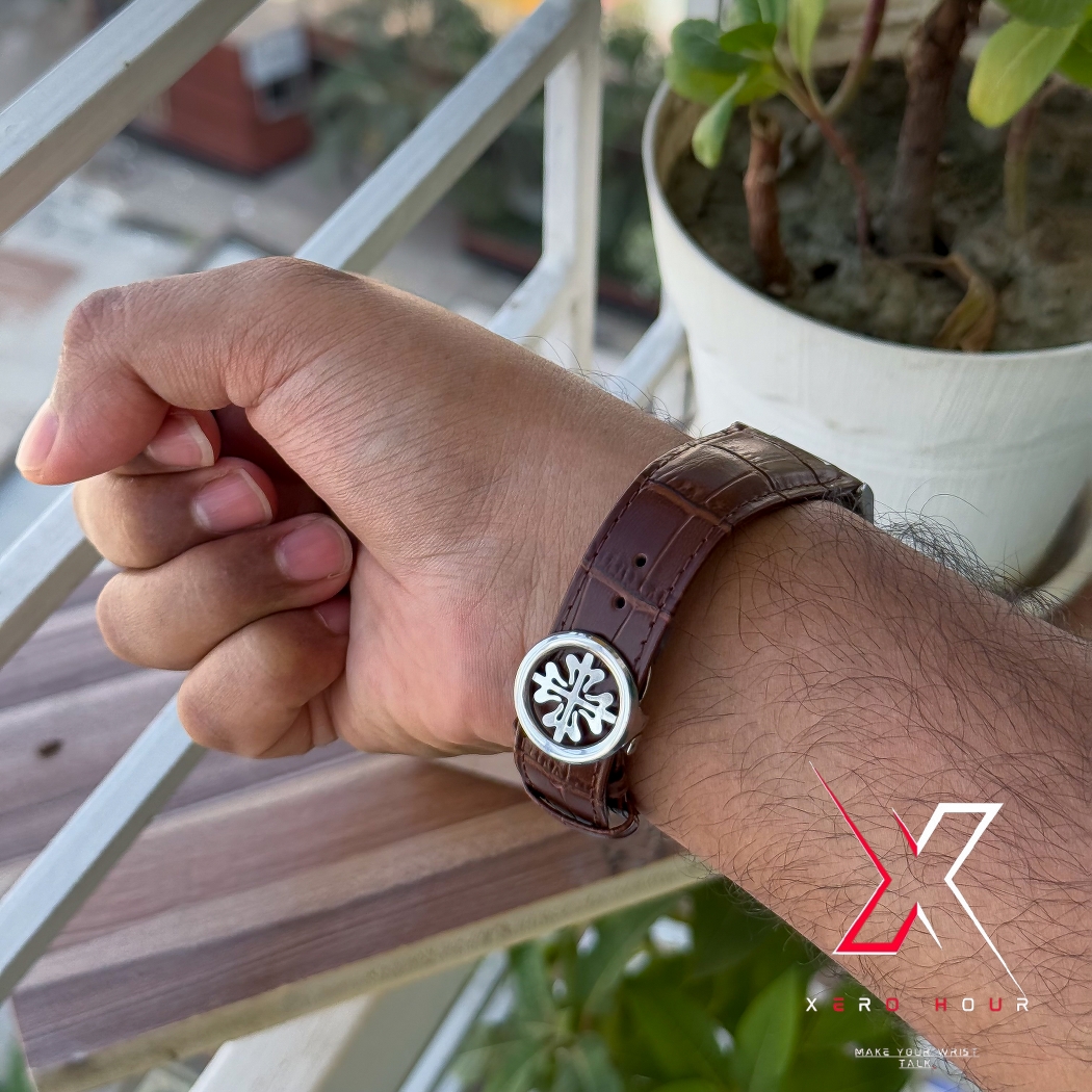 Patek philippe | AA grade | Brown Leather betl | Brown dial_img_8