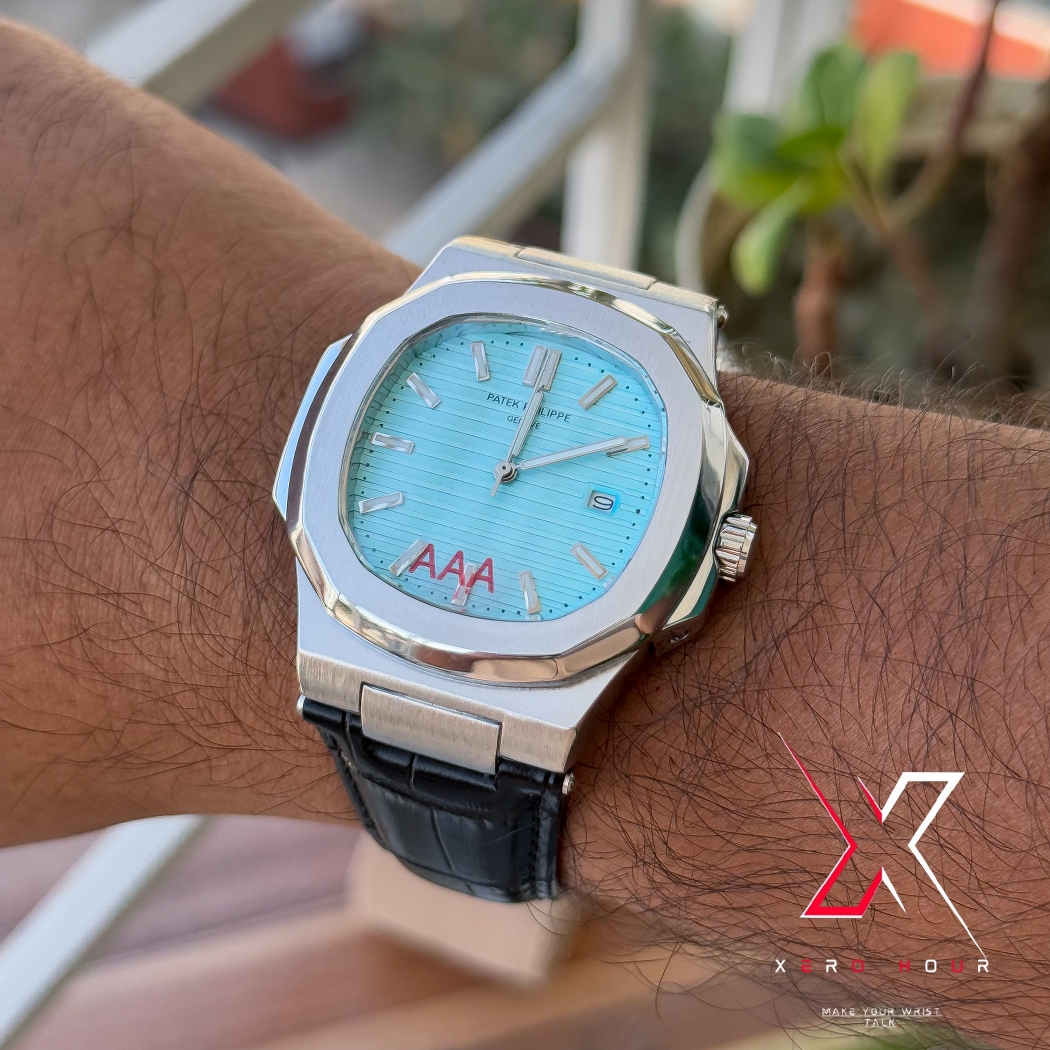 Patek philippe | AA grade | Leather betl | Tiffany Dial_img_8