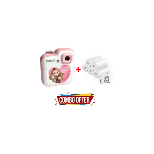 Instant Print Digital Kids Camera Printer – Masha Version