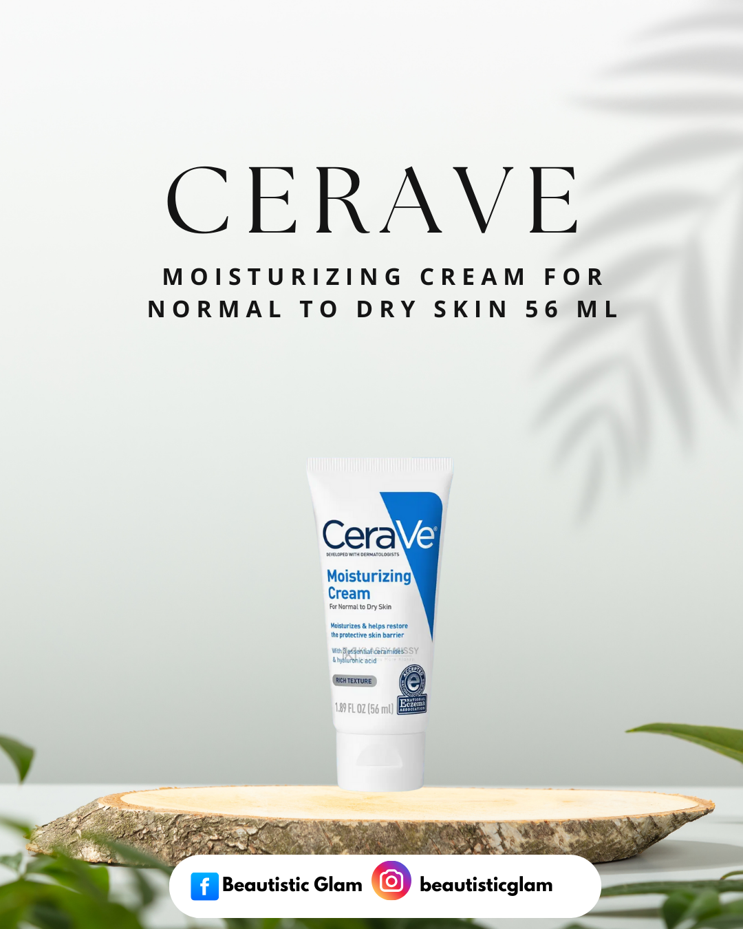 CeraVe   Moisturizing Cream For Normal To Dry Skin 56 ml