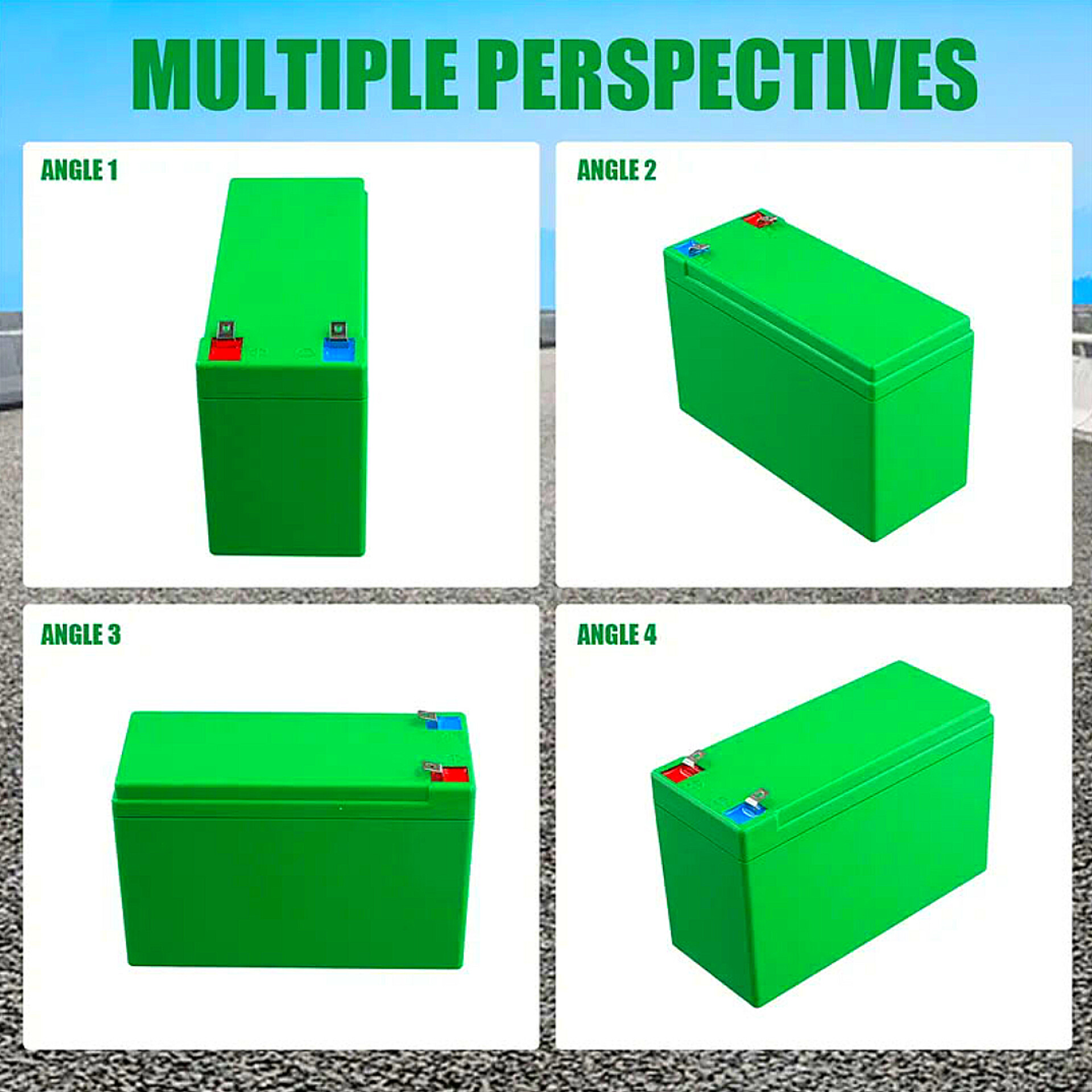 12V Battery Pack Case for 18650 Cells | 21-Cell 12.6V DIY Battery Storage Box_img_4