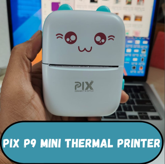 Pix P9 Mini Bluetooth Thermal Sticker Printer
