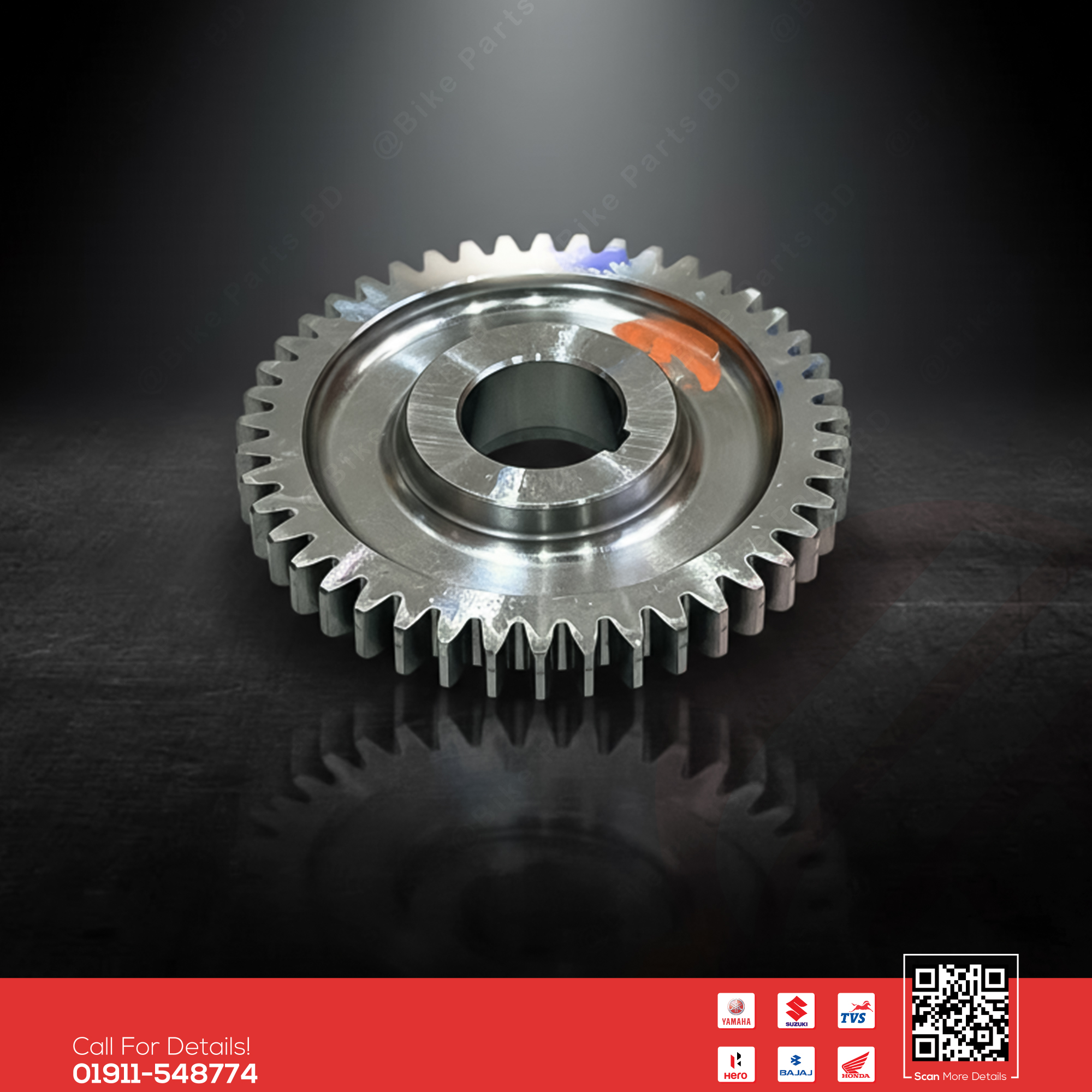 Gear Crank Balancer Panium NT:44 for Suzuki Gixxer & Gixxer SF (Old & New Model) bike._img_0