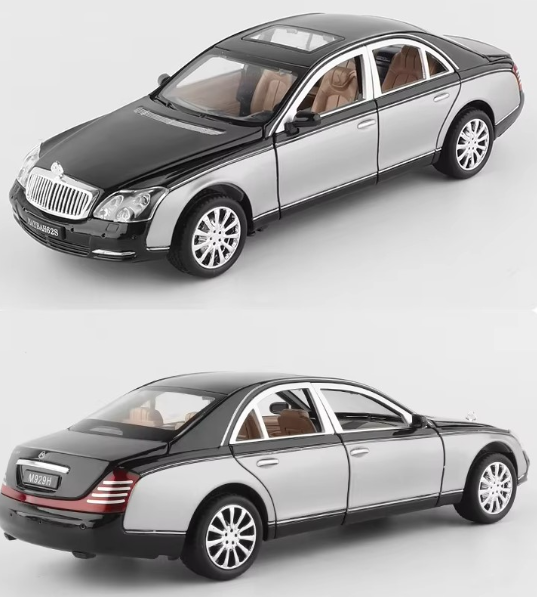 Maybach S650 Model Car Sound Light & Openable Doors_img_1