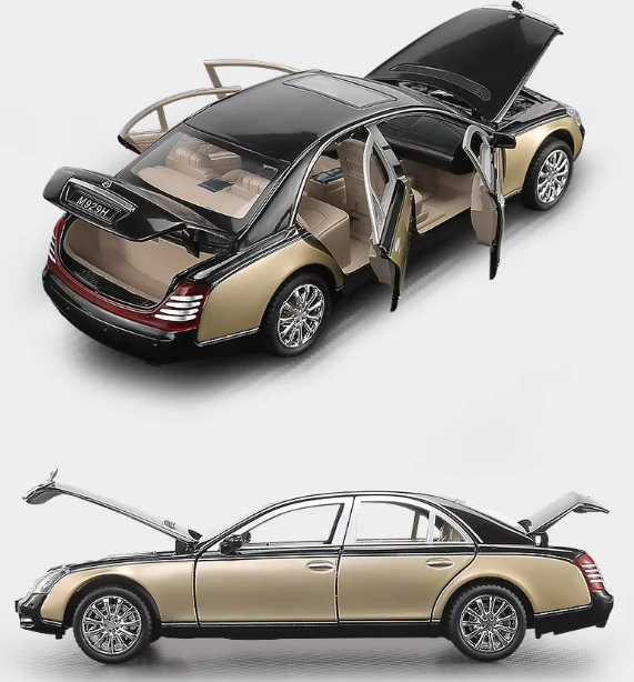 Maybach S650 Model Car Sound Light & Openable Doors_img_2