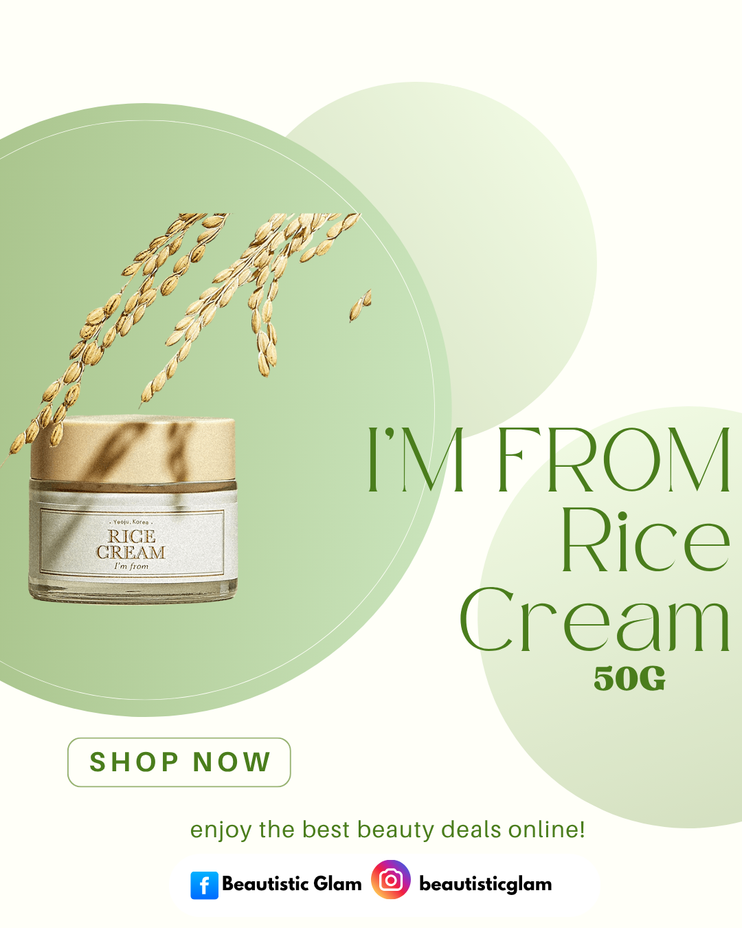 I'm From Rice Cream 50G