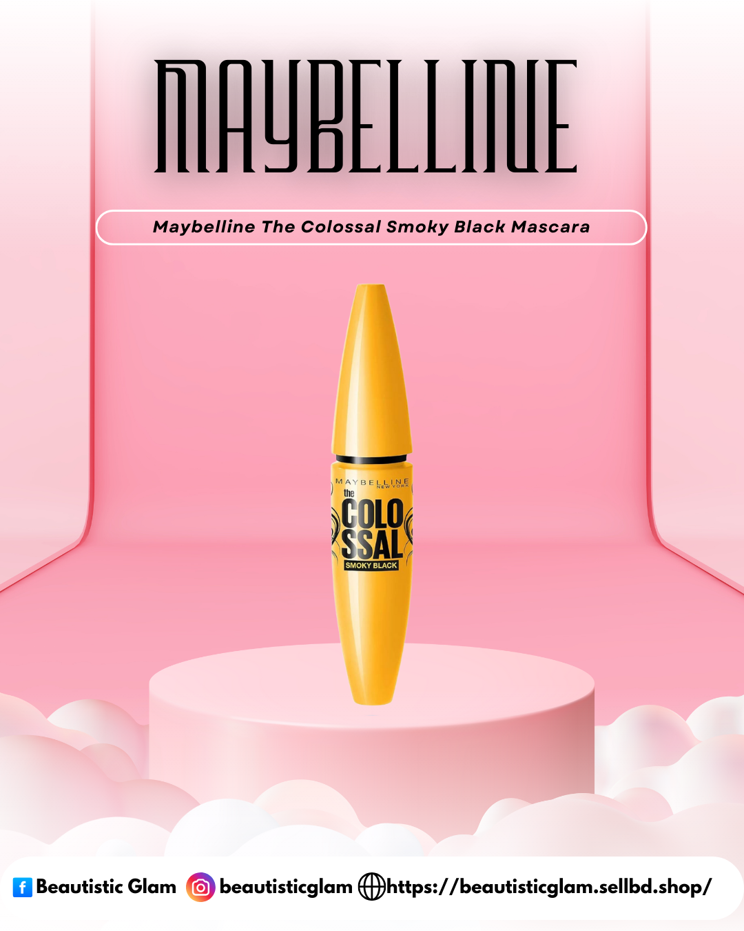 Maybelline The Colossal Smoky Black Mascara