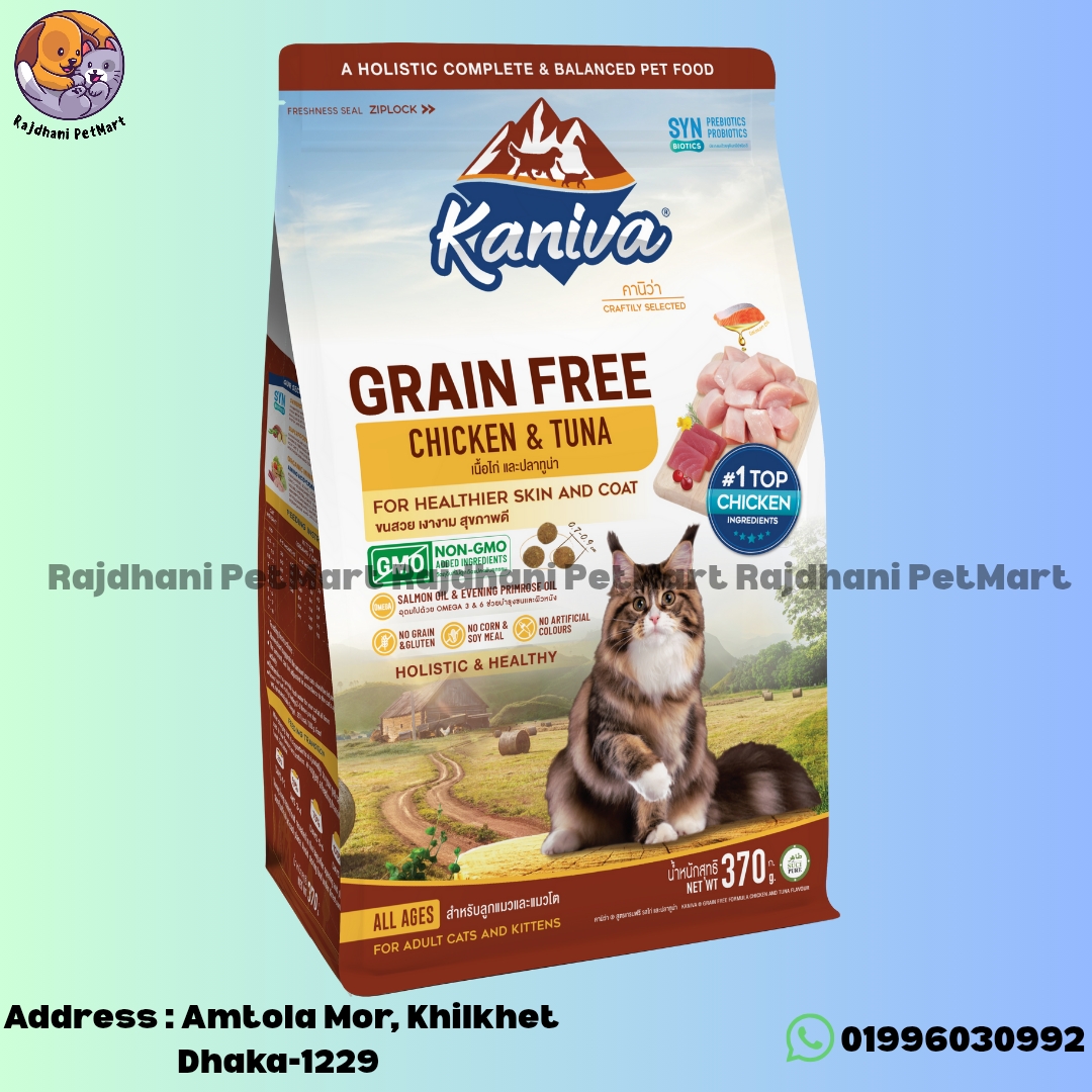 Kaniva Grain Free Formula Chicken and Tuna Flavour 370gm