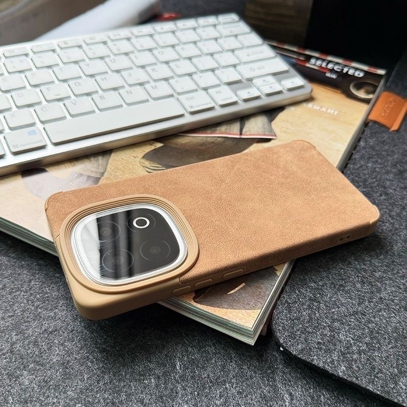 IQOO13 leather shell large hole side soft cover_img_2