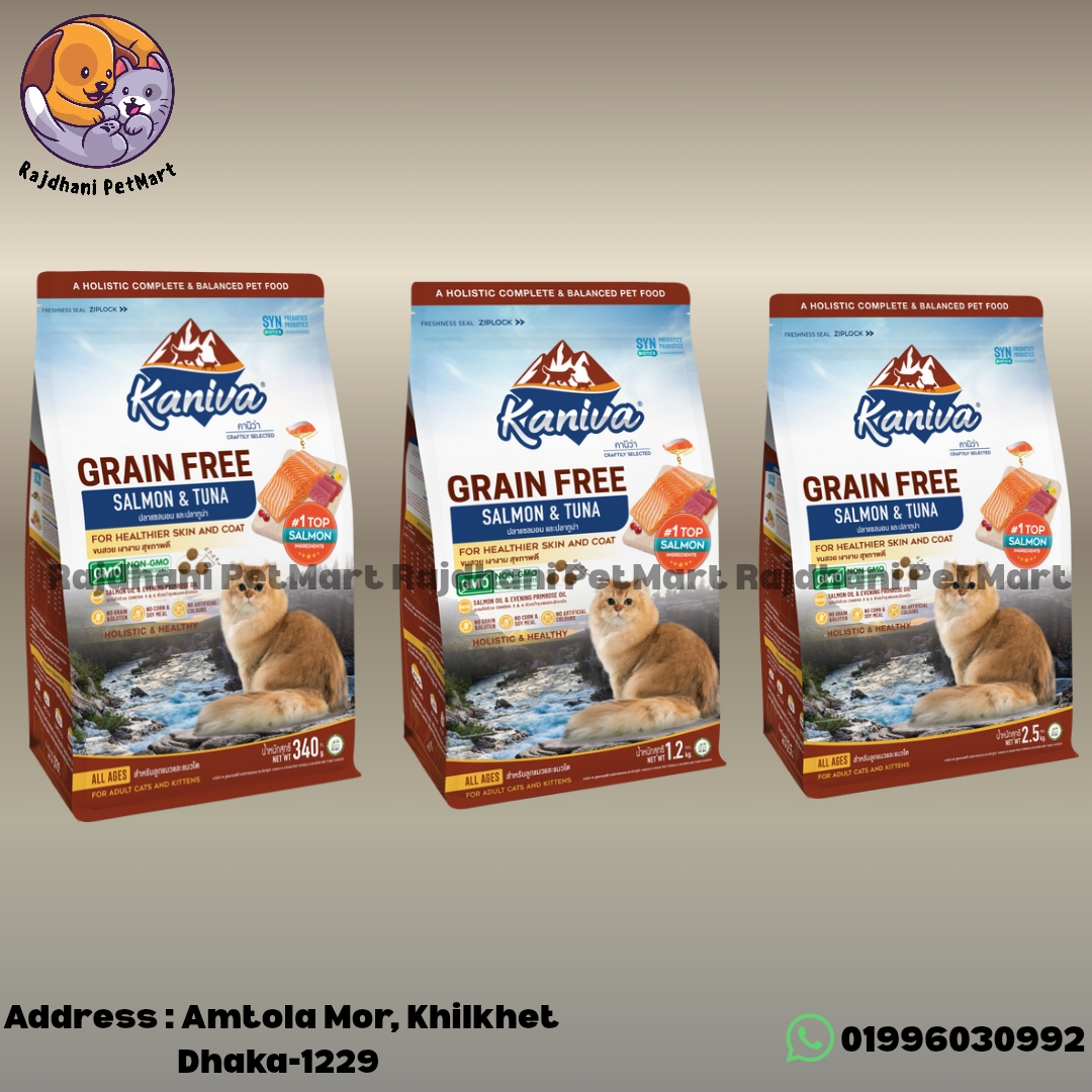 Kaniva Grain Free Formula Salmon and Tuna 2.5Kg_img_1