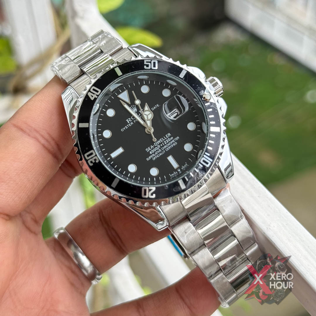 Rolex Sea Dweller Rotating Bezel | Black Bezel & Black Dial