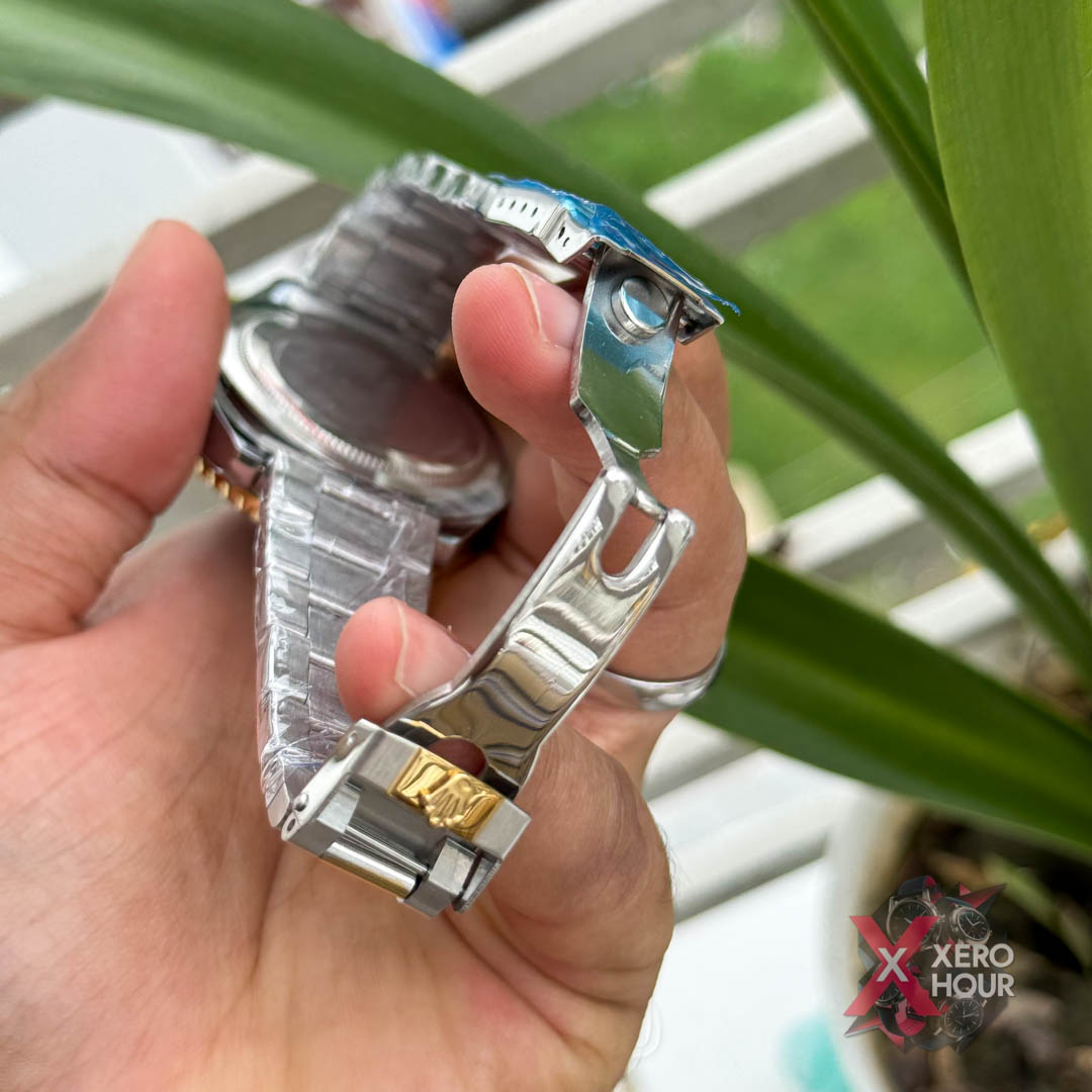 Rolex Sea Dweller Dual Tone Rotating Bezel | Blue Dial blue bezel_img_3