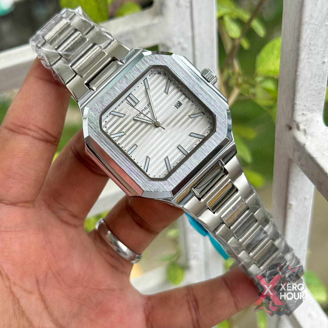Patek Phillipe Qubetous | Silver Dial