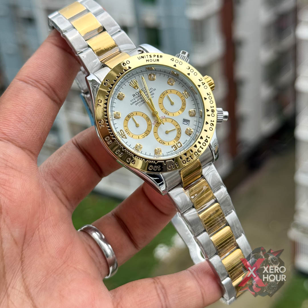 Rolex Daytona Series | Dual Tone White Dial_img_1