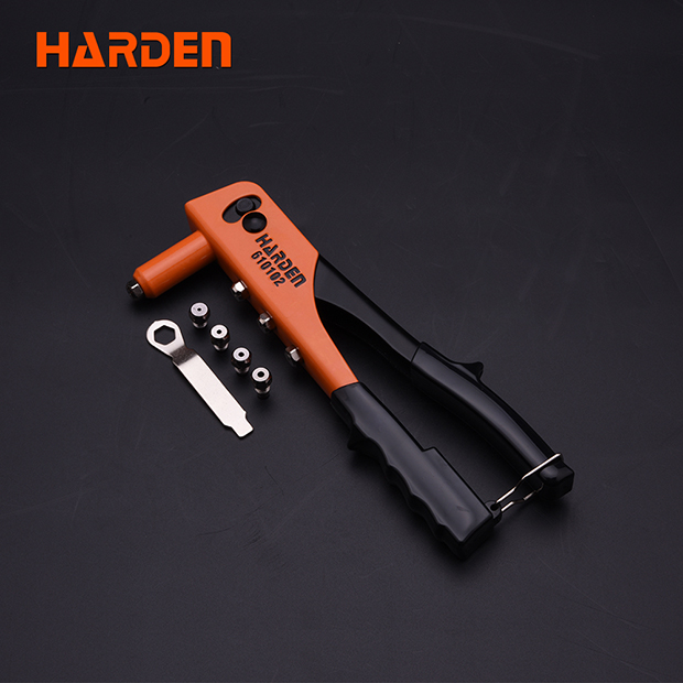 HARDEN 9.5" Hand Riveter Heavy Duty Manual Pruning Tool Alloy Steel Hand Riveter 610102_img_1