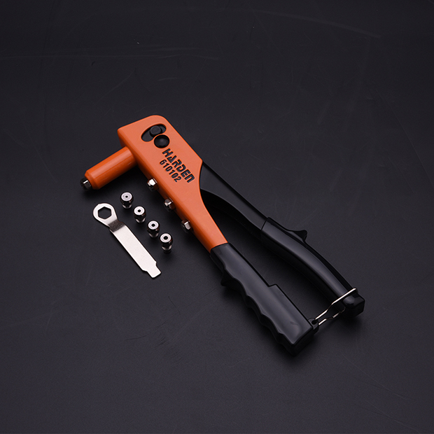 HARDEN 9.5" Hand Riveter Heavy Duty Manual Pruning Tool Alloy Steel Hand Riveter 610102_img_3