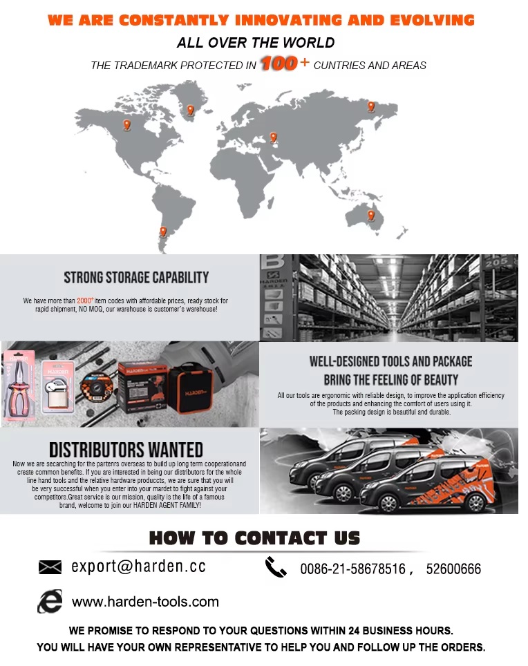 HARDEN 10.5" Hand Riveter Heavy Duty Manual Pruning Tool Alloy Steel Hand Riveter 610104_img_4