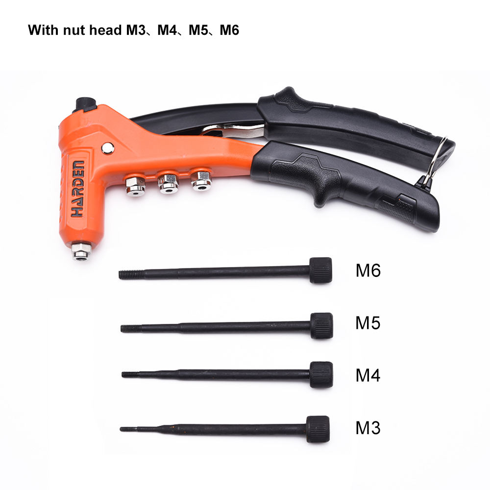 HARDEN 9" Hand Nut Gun Aluminum Rivet Nut Gun 610140_img_3