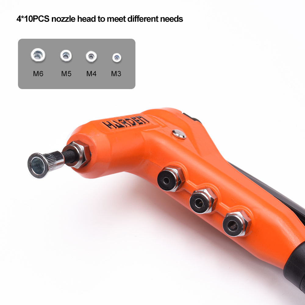 HARDEN 9" Hand Nut Gun Aluminum Rivet Nut Gun 610140_img_5