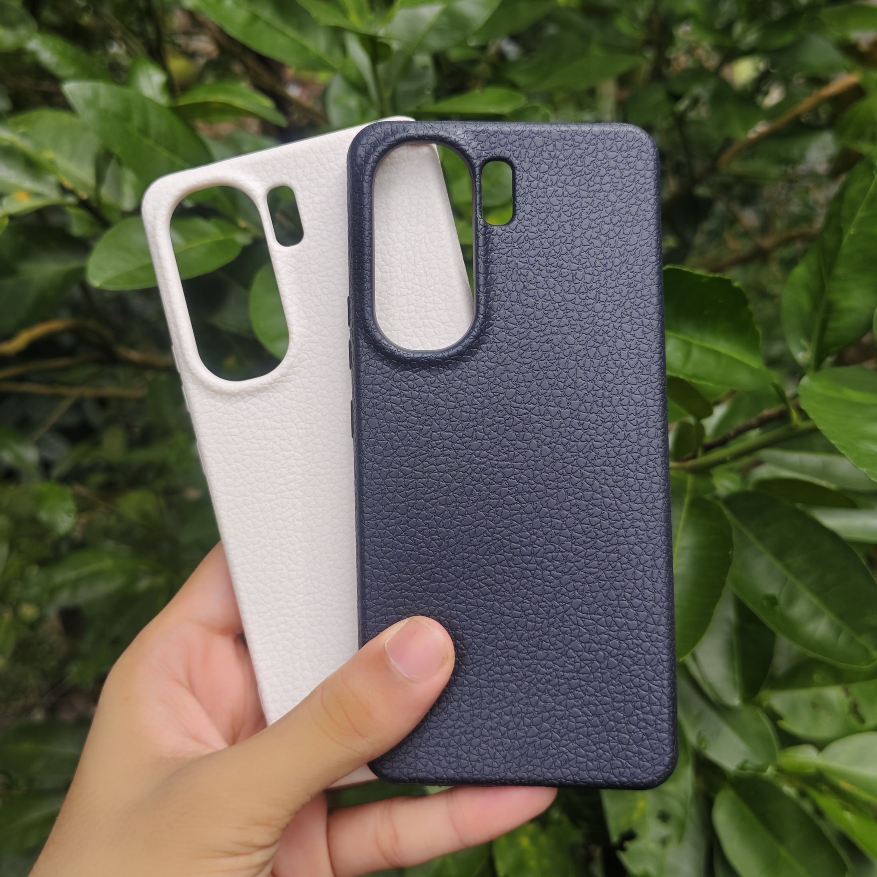 IQOONeo9 leather pattern solid color frosted silicone cover_img_0