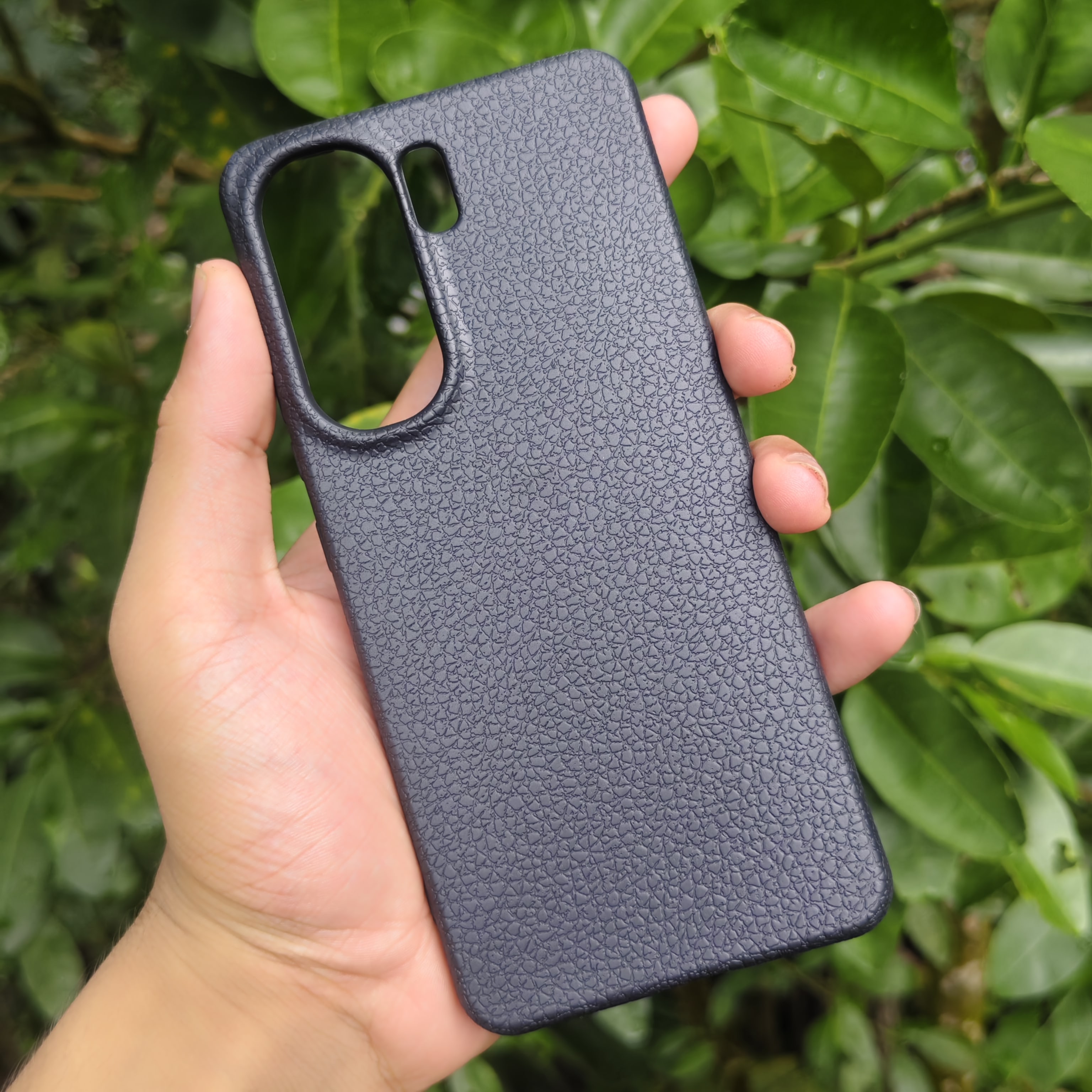 IQOONeo9 leather pattern solid color frosted silicone cover_img_1